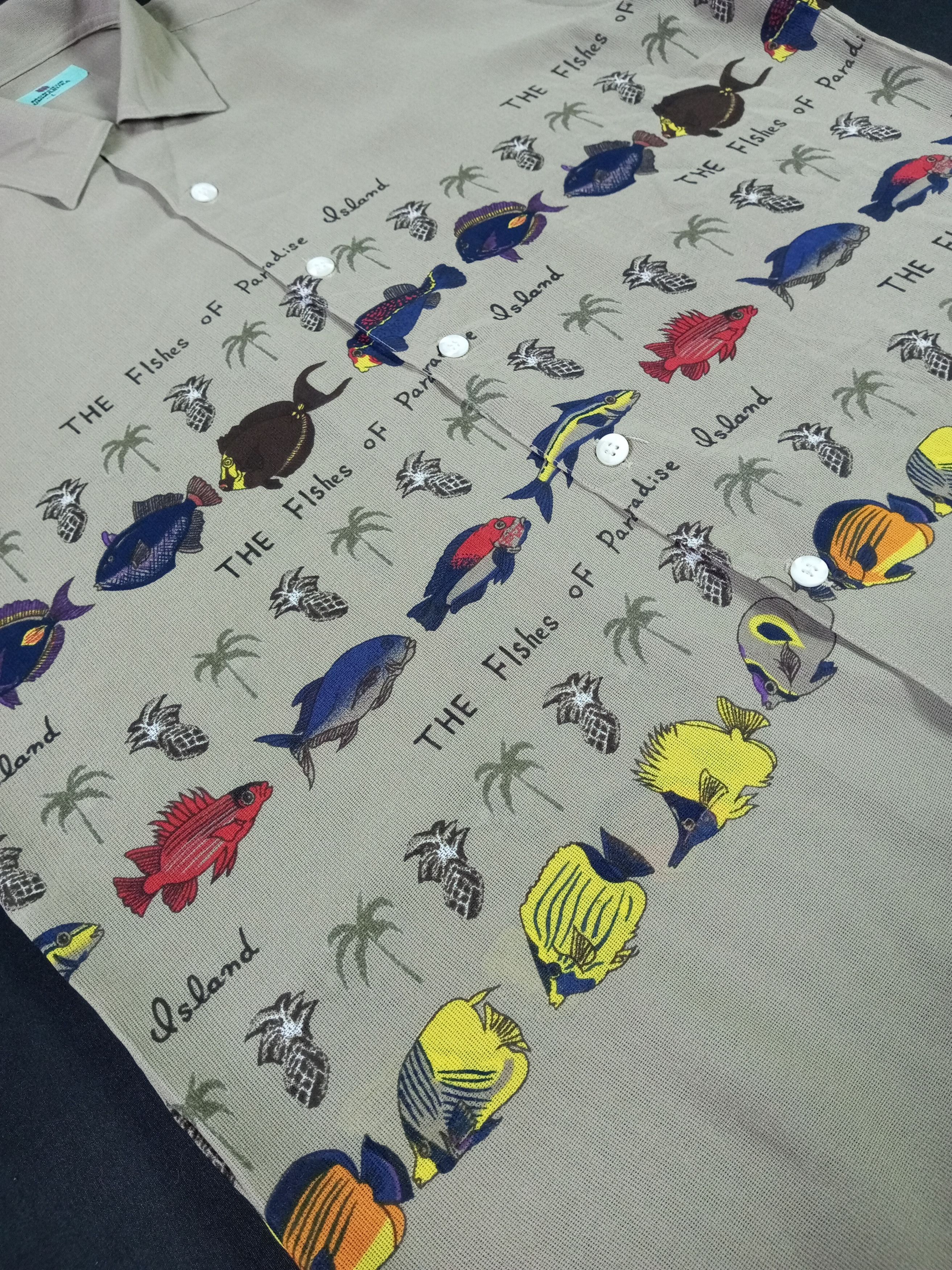 Japanese Brand 🔥Japanese brand Monsieur Sunmaruka Hawaii style shirt Size US L / EU 52-54 / 3 - 4 Thumbnail