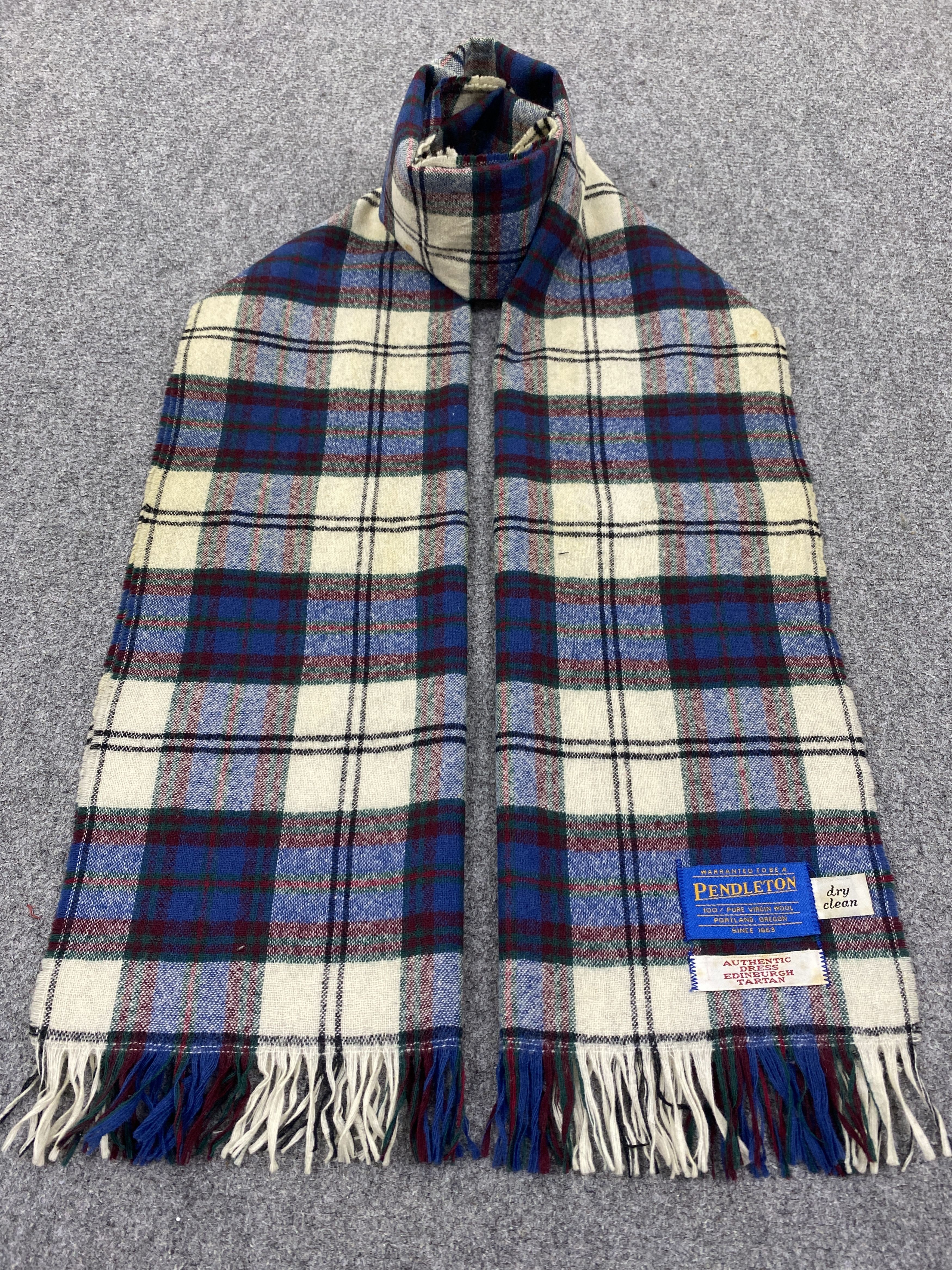 Pendleton Vintage Pendleton Scarf Muffler Wool SC0073 Size ONE SIZE - 1 Thumbnail