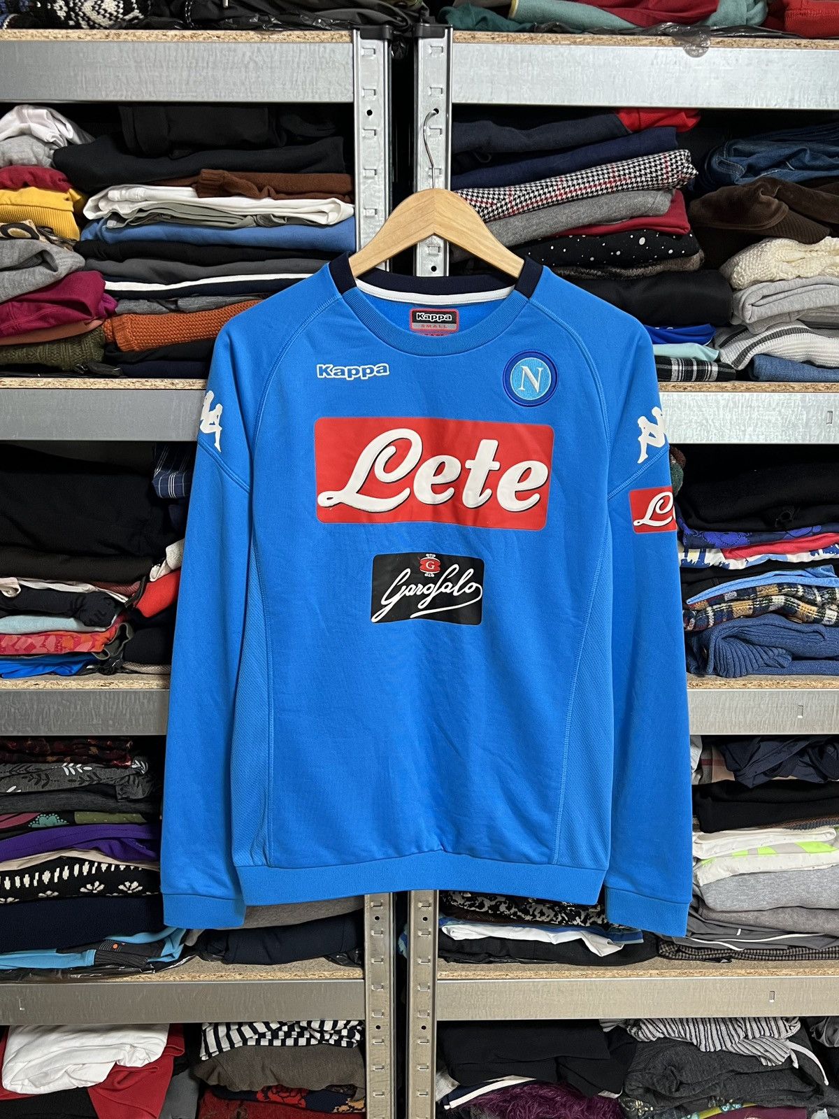 Kappa Kappa Napoli Long Sleeve Sweatshirt Size S Training Jersey Size US S / EU 44-46 / 1 - 1 Thumbnail