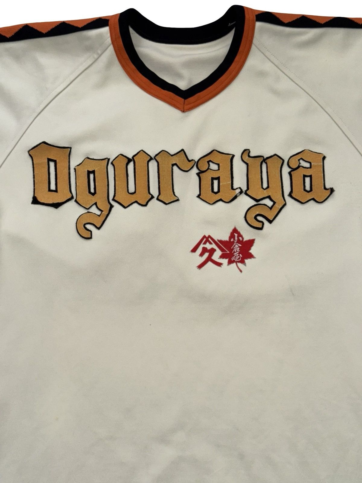 Vintage Vintage Japanese Baseball Jersey – Oguraya #18 – Descente Size US L / EU 52-54 / 3 - 4 Thumbnail