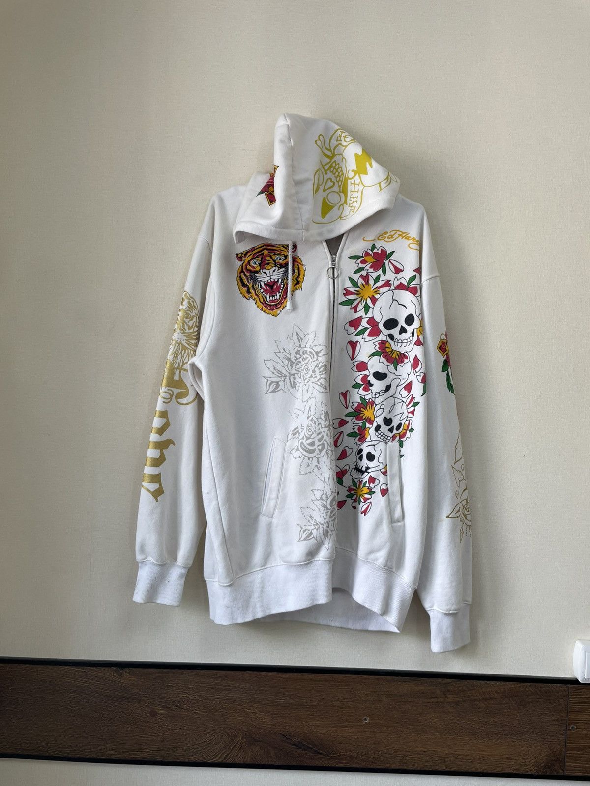 Ed Hardy × Ken Carson Ed Hardy x Ken Carson Complexcon White