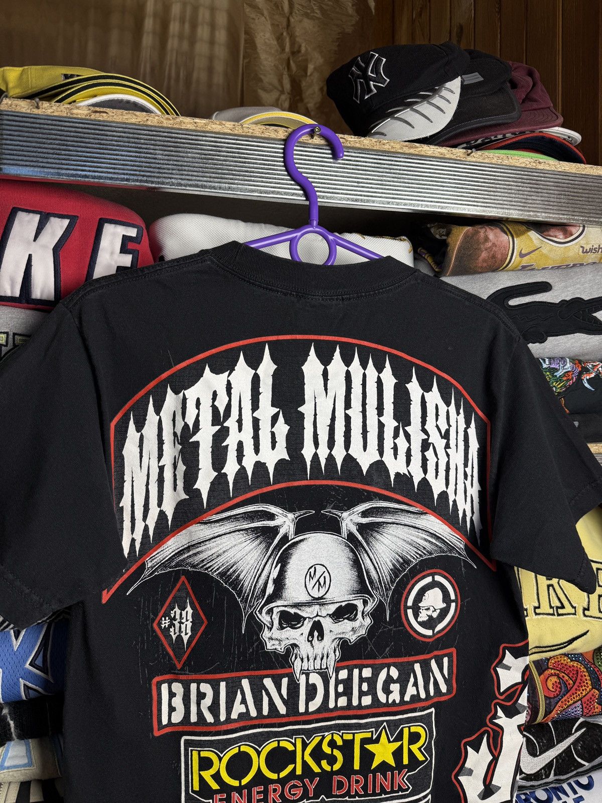 Etnies Vintage Y2K Metal Mulisha Rockstar Etnies Graphic Shirt Size US S / EU 44-46 / 1 - 5 Thumbnail