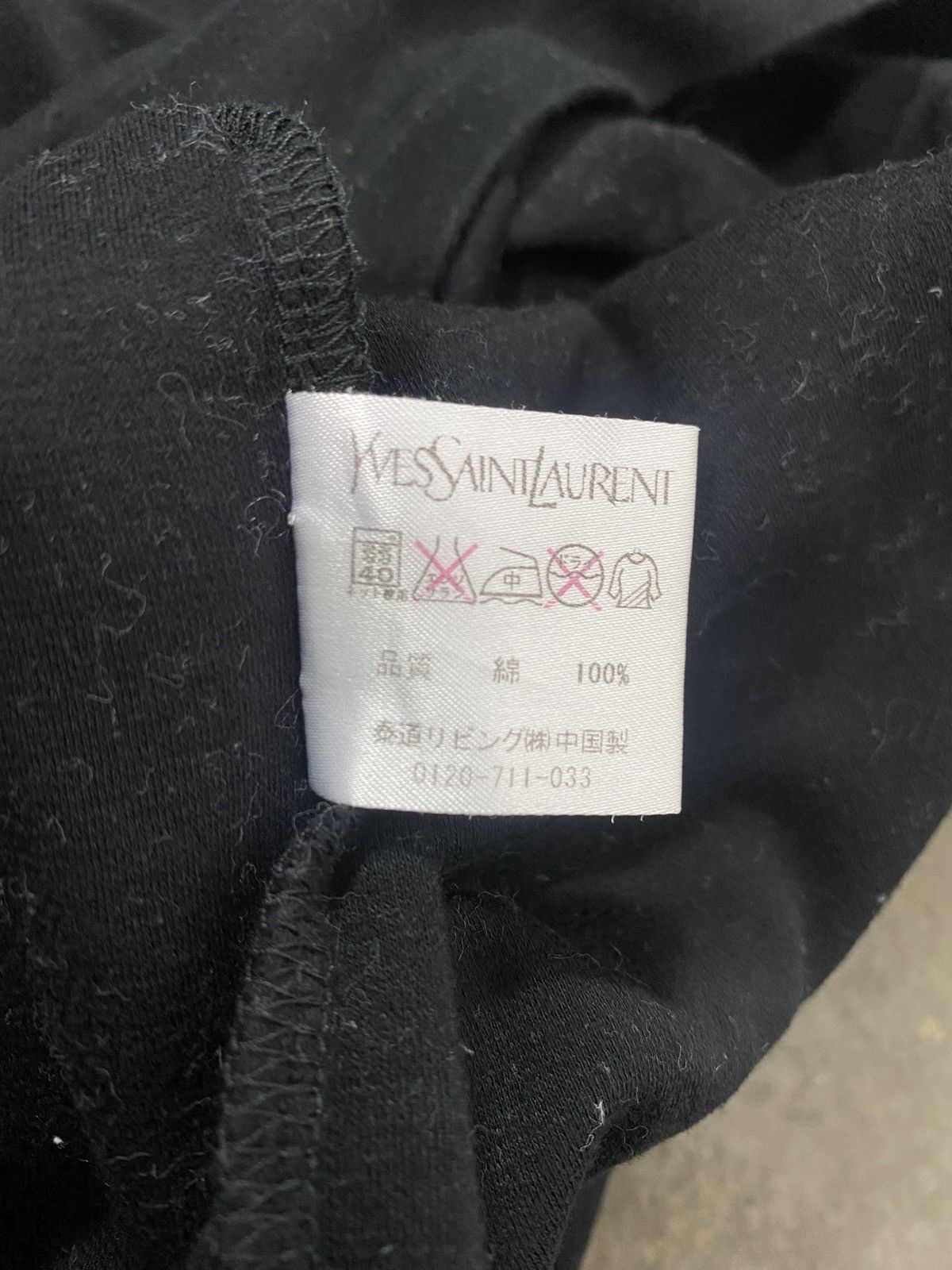 Yves Saint Laurent Rare Vintage Yves Saint Lauren Long Sleeve Shirt Size M / US 6-8 / IT 42-44 - 9 Thumbnail