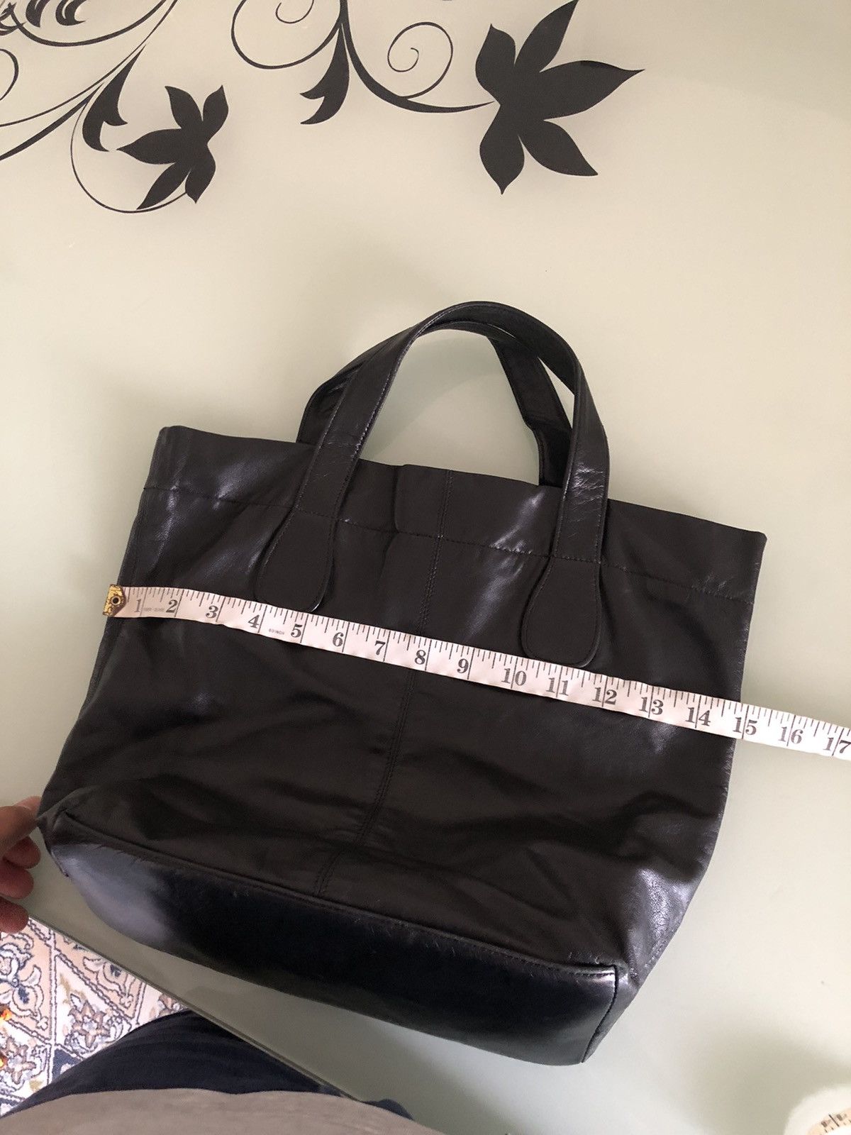 Yohji Yamamoto Nice❗️Ys Yohji Yamamoto Leather Tote Bag Mini Size ONE SIZE - 17 Thumbnail