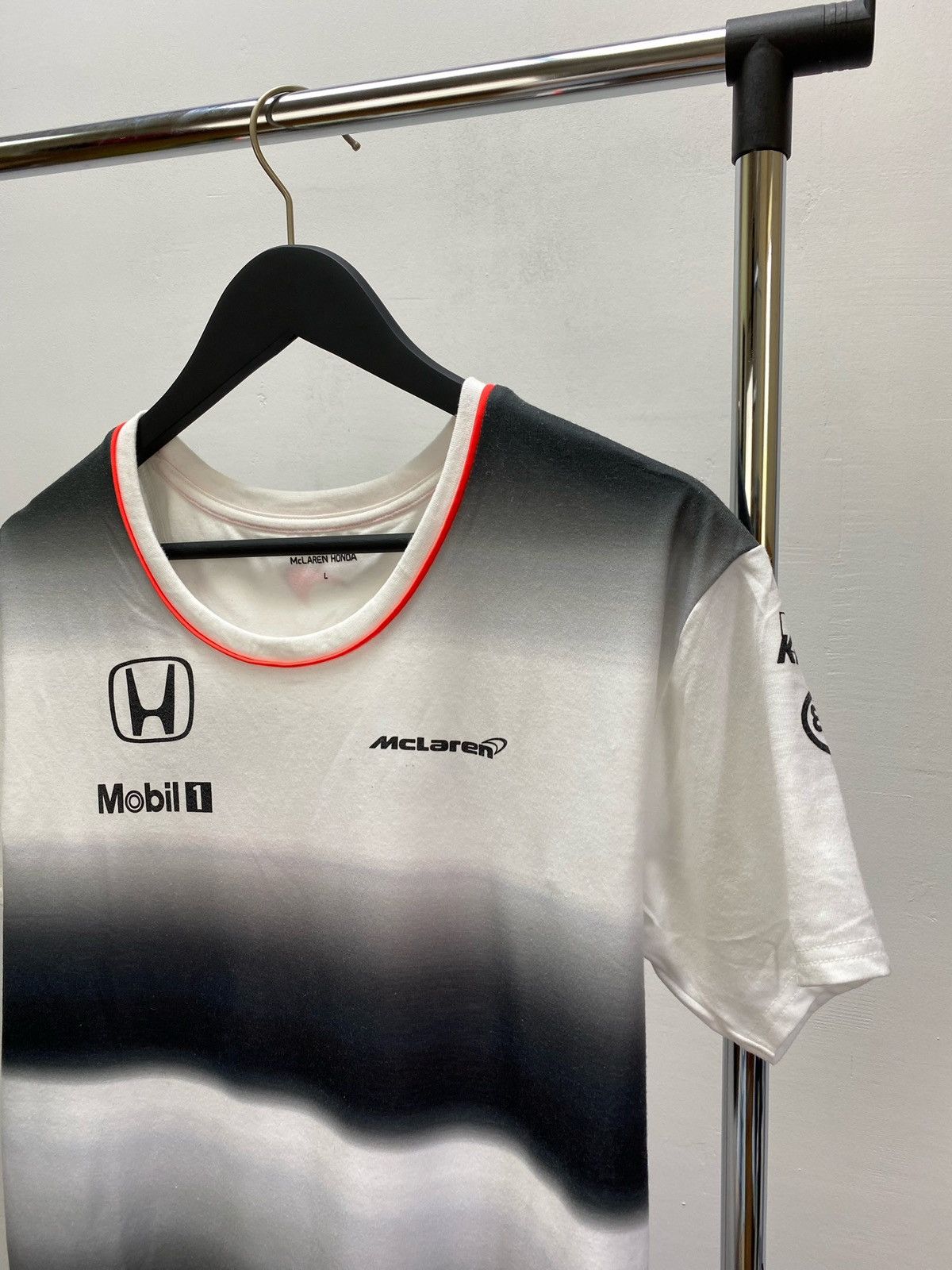 Formula 1 × Vintage F1 McLaren Honda Team #22 Button Formula One 1 Tee Size US L / EU 52-54 / 3 - 7 Thumbnail