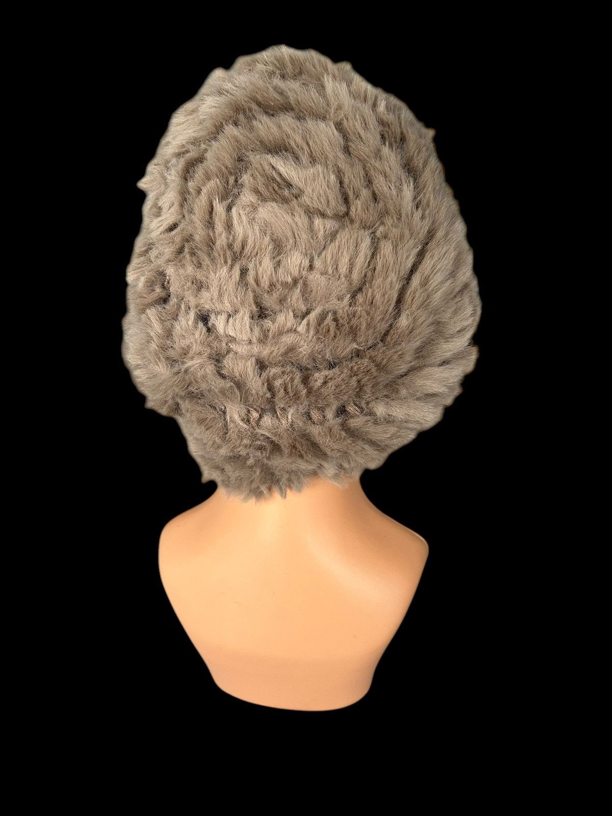 Hysteric Glamour × Japanese Brand Japanese Style Fur Big Beanie Hats ☠️☠️🎌 Size ONE SIZE - 3 Thumbnail