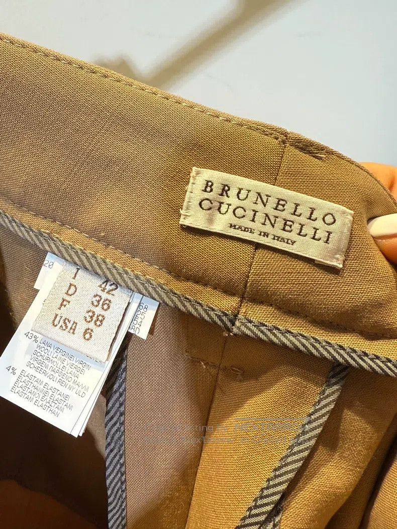 Brunello Cucinelli Brunello Cucinelli Pants Size 27" / US 4 / IT 40 - 4 Thumbnail