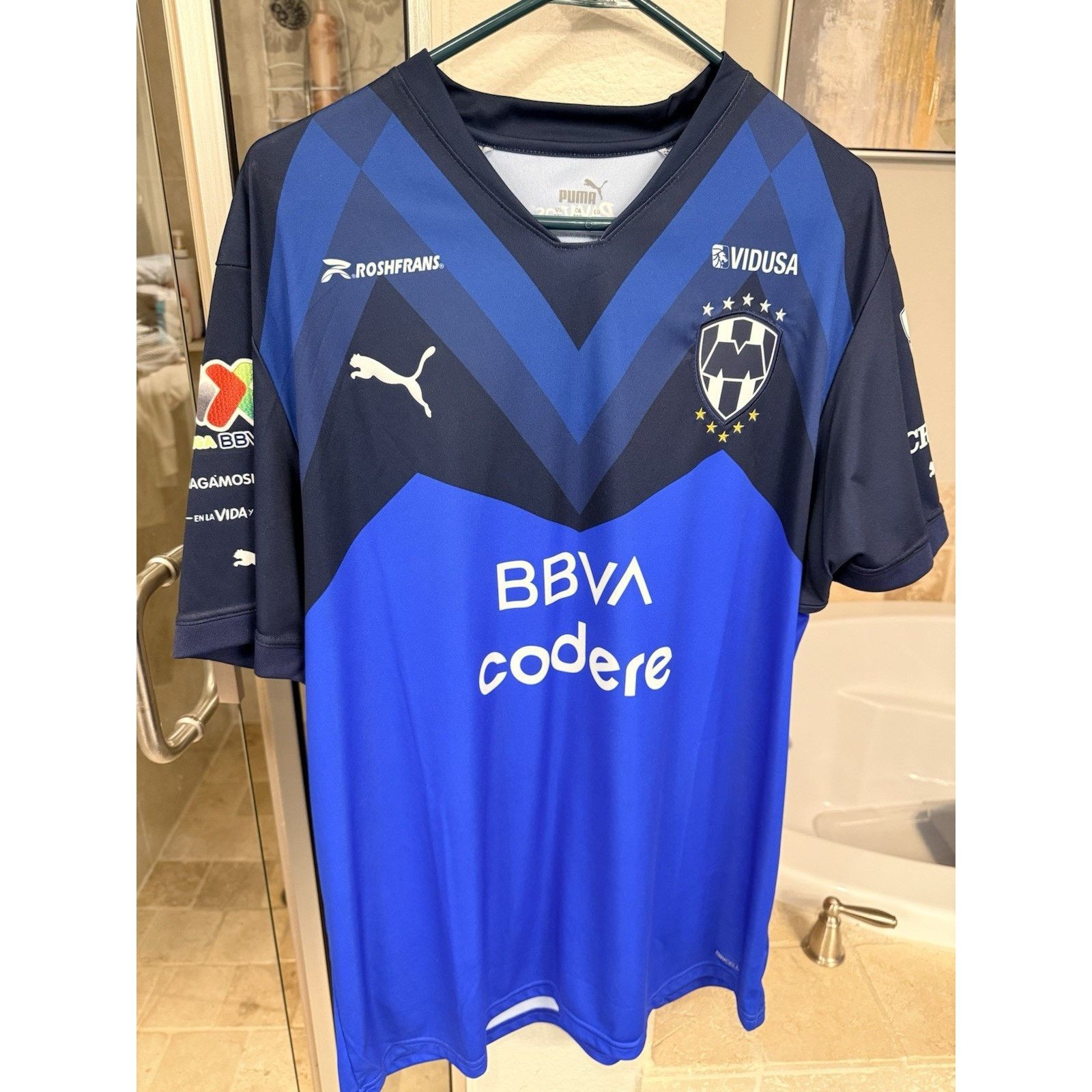 Puma CF Monterrey Rayados Puma XXL LigaMX México Fútbol Jersey Size US XXL / EU 58 / 5 - 1 Thumbnail