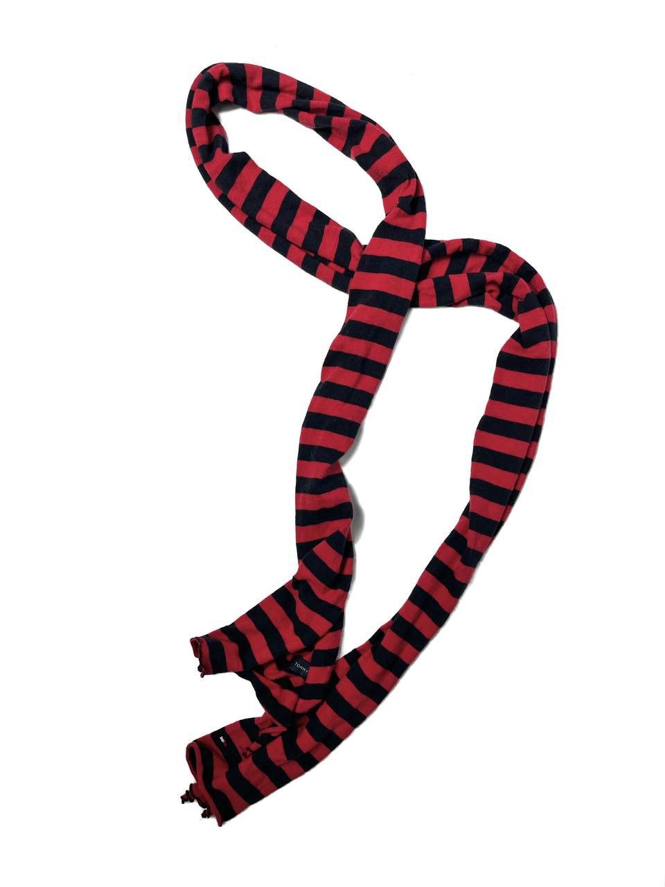 Tommy Hilfiger Long Striped Tommy Hilfiger Scarf Hedi Slimane Style Size ONE SIZE - 2 Thumbnail
