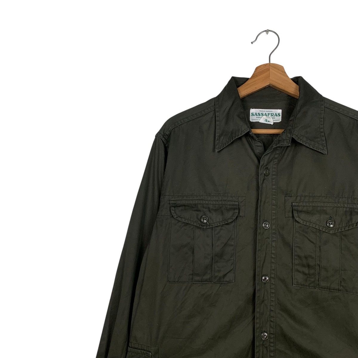 Garden SASSAFRAS GARDENERS Double Pocket Button Ups Shirt #1862-C81 Size US M / EU 48-50 / 2 - 6 Thumbnail