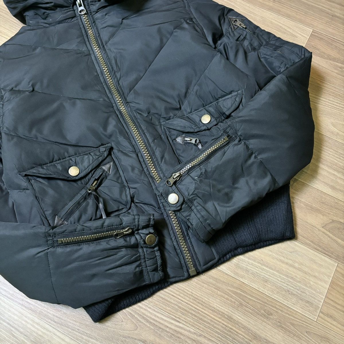 Hysteric Glamour × Japanese Brand × Le Grande Bleu (L.G.B.) Epice Fur jacket down puffer IfSixWasNine LGB Style Size M / US 6-8 / IT 42-44 - 6 Thumbnail