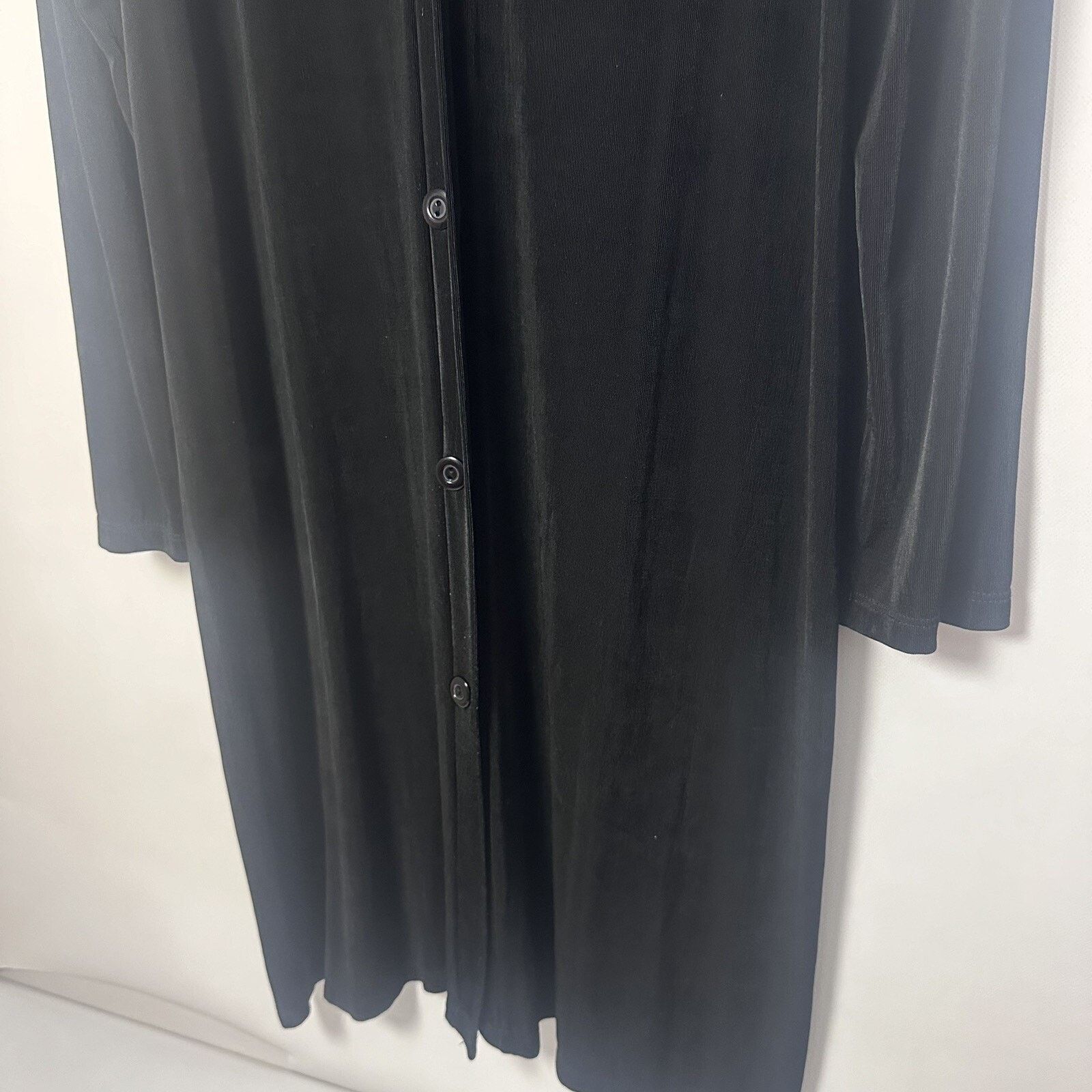 Other Vivyd Cardigan Slinky Acetate Long Buttons Travel No Wrinkle Size L / US 10 / IT 46 - 6 Thumbnail