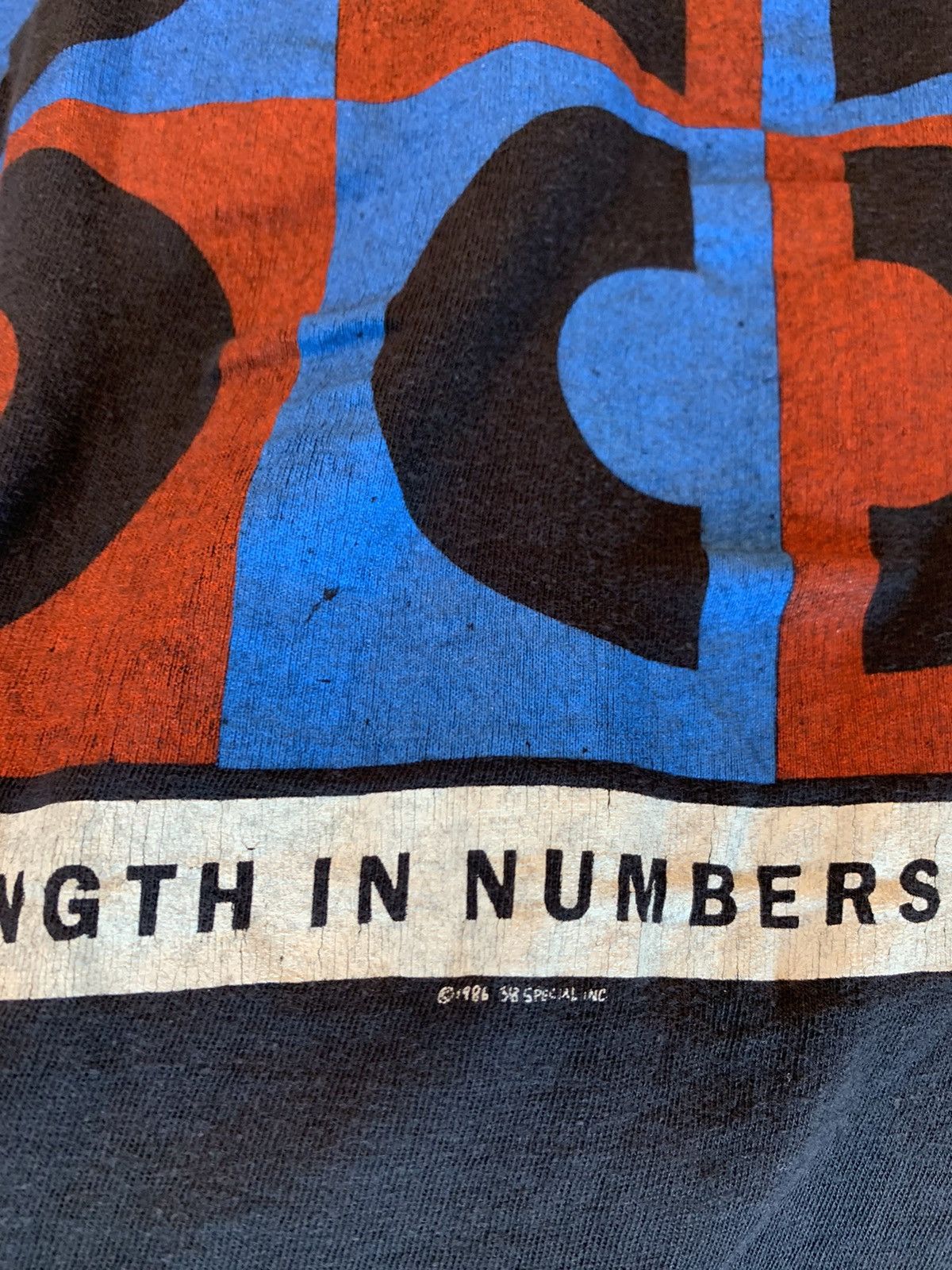 Band Tees × Vintage RARE* Vintage 1986 38 Special Strength In Numbers Tour Shirt Size US M / EU 48-50 / 2 - 7 Thumbnail
