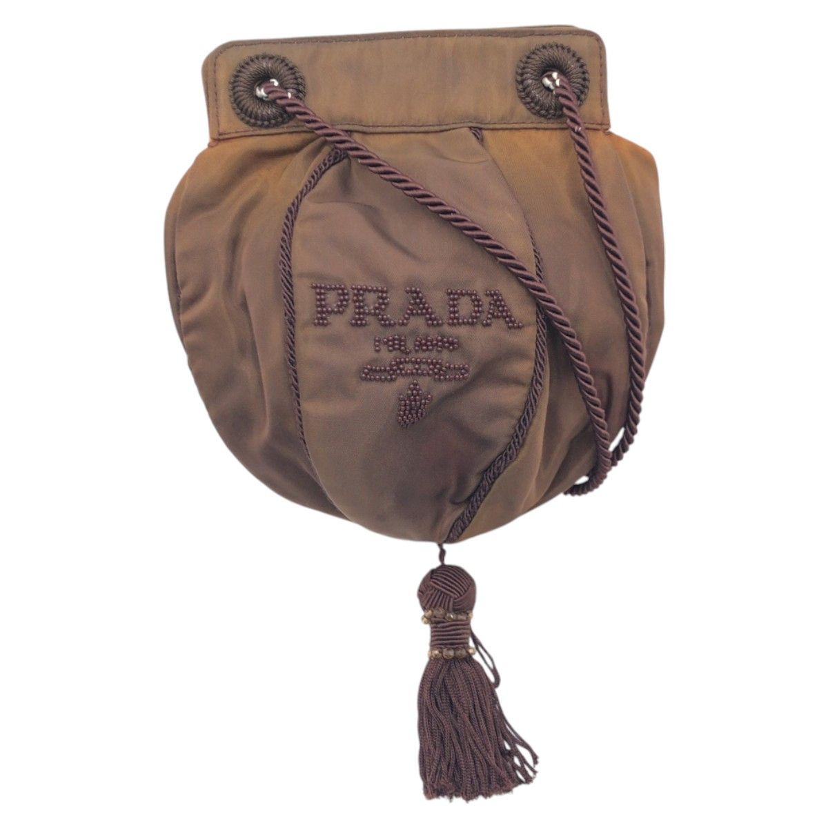 Prada Prada Prada Nylon Beads Logo Shoulder Bag Others Shoulder Bag DUTY FREE for USA Size ONE SIZE - 1 Thumbnail