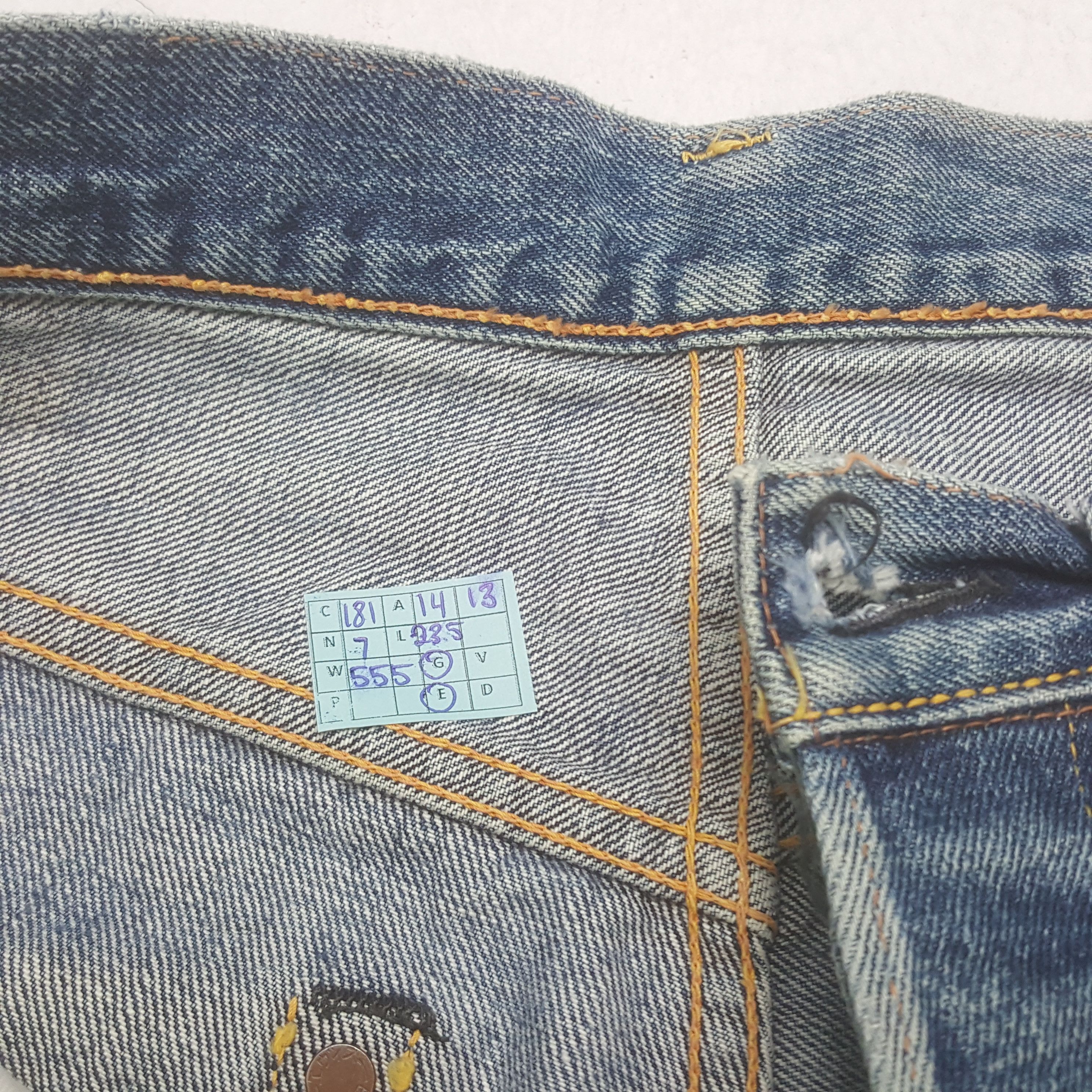 Evisu × Japanese Brand × Vintage Vintage Evisu Japan Custom Daicock Denim Jeana Size US 28 / EU 44 - 4 Thumbnail