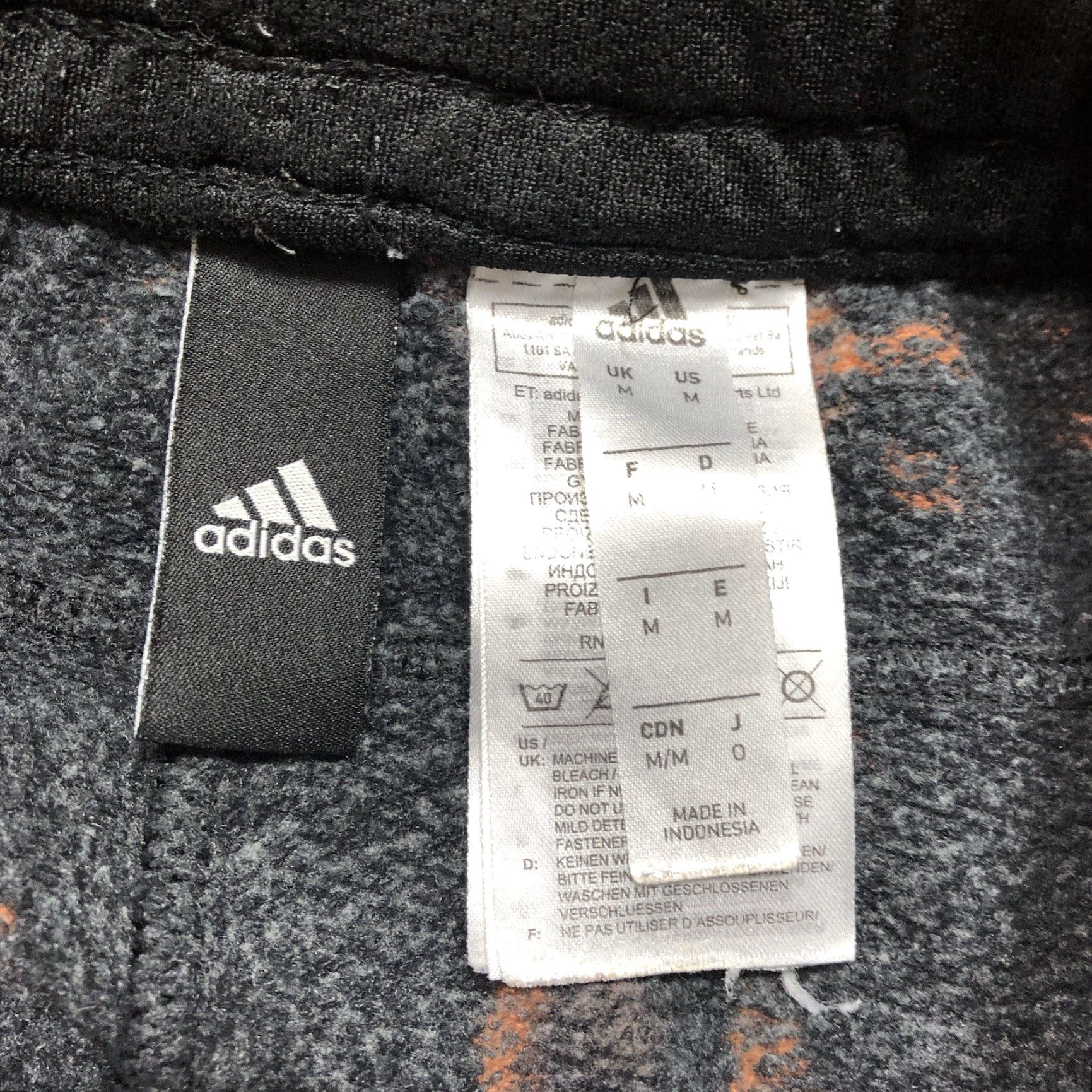 Adidas Adidas Sweatpants Mens Tie Dye Black Drawstring Pockets Cotton Blend Regular M 28 In Inseam 28 Adidas Logo 90s Athleisure College University Pants Size US 31 - 5 Thumbnail