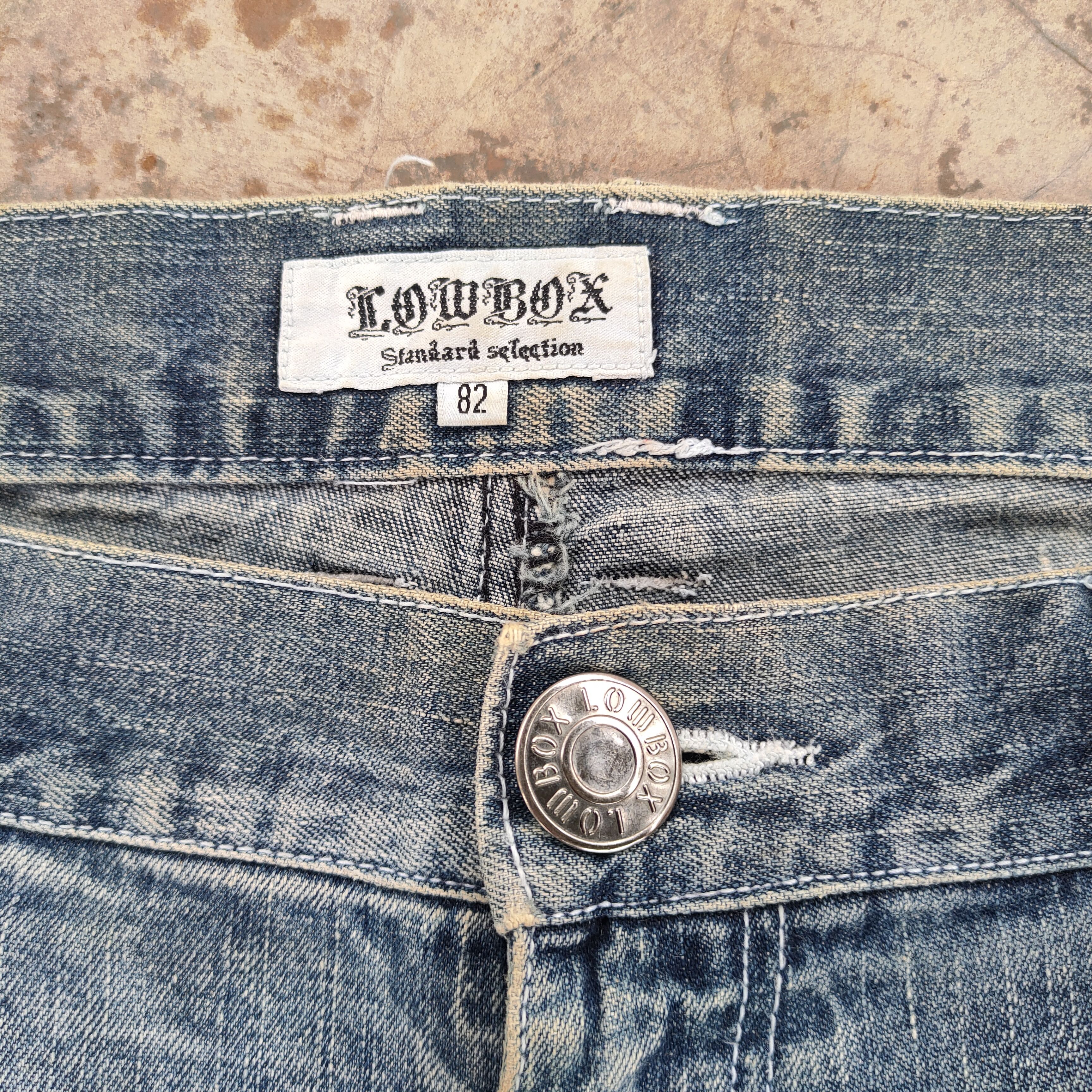 LOWBOX VTG LOW BOX BONDAGE FADED CARGO PANTS Size US 34 / EU 50 - 7 Thumbnail