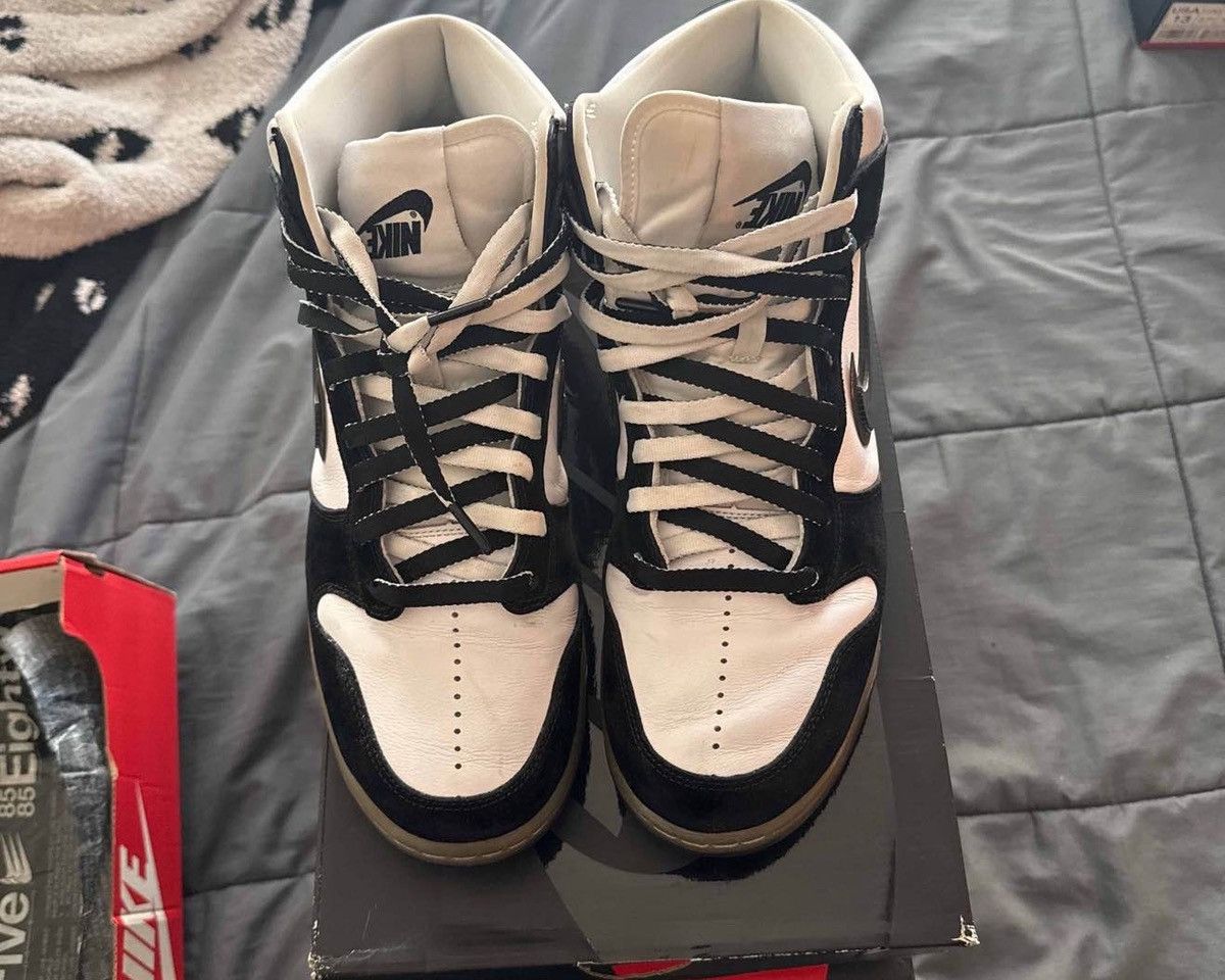Slam Jam Slam Jam x Nike Dunk High Black Size 12 Size US 12 / EU 45 - 3 Thumbnail