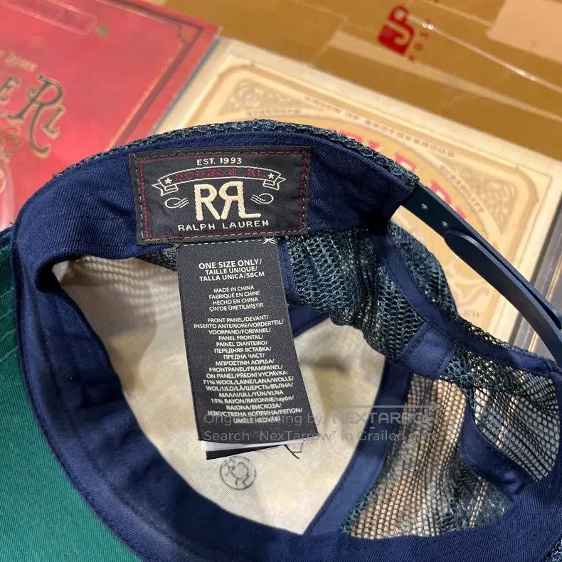 RRL Ralph Lauren RRL Ralph Lauren Southwest Navajo wool corduroy brim baseb Size ONE SIZE - 7 Thumbnail