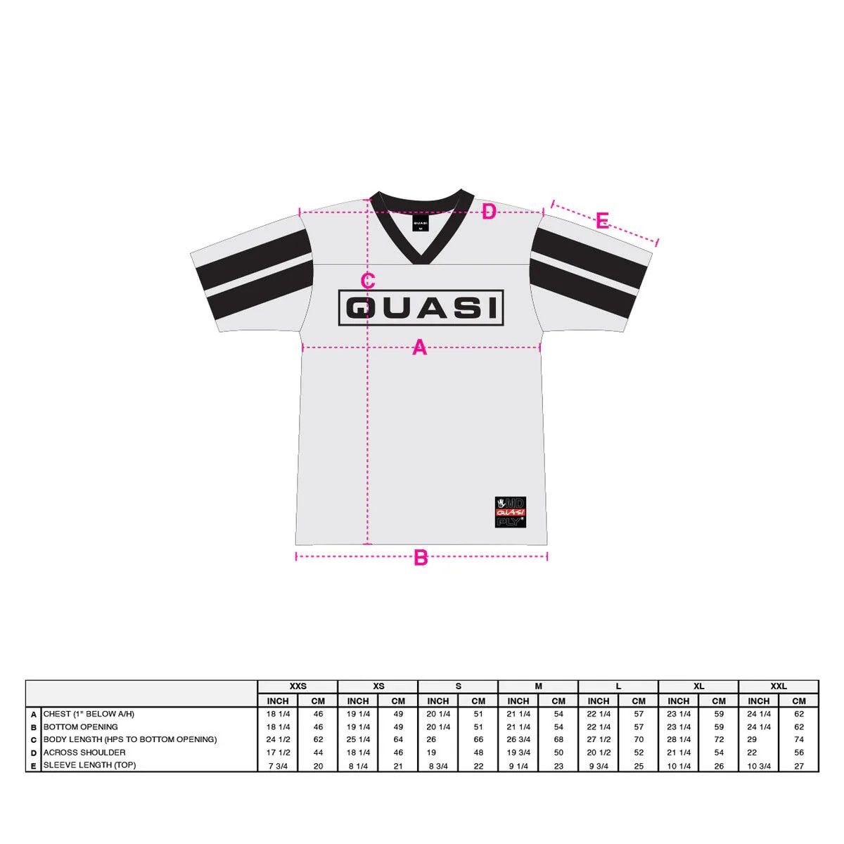 Quasi Skateboards Quasi Jersey Size US XL / EU 56 / 4 - 3 Thumbnail