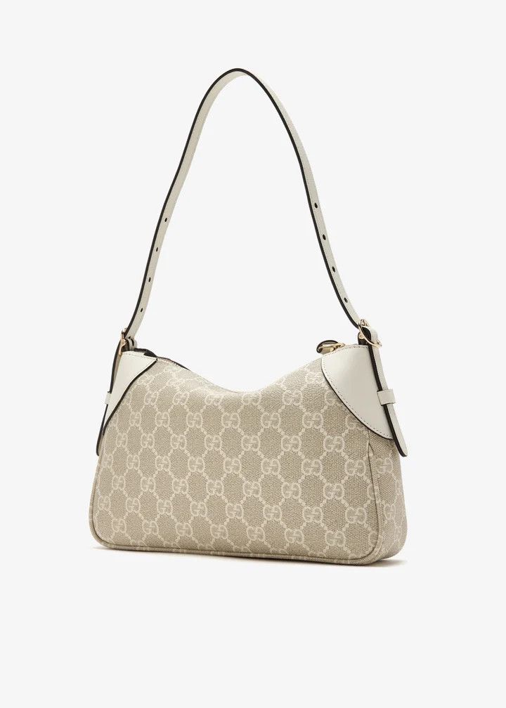 Gucci o1la5ras0526 Size: OS / GG Emblem Small Shoulder Bag Beige Size ONE SIZE - 3 Thumbnail
