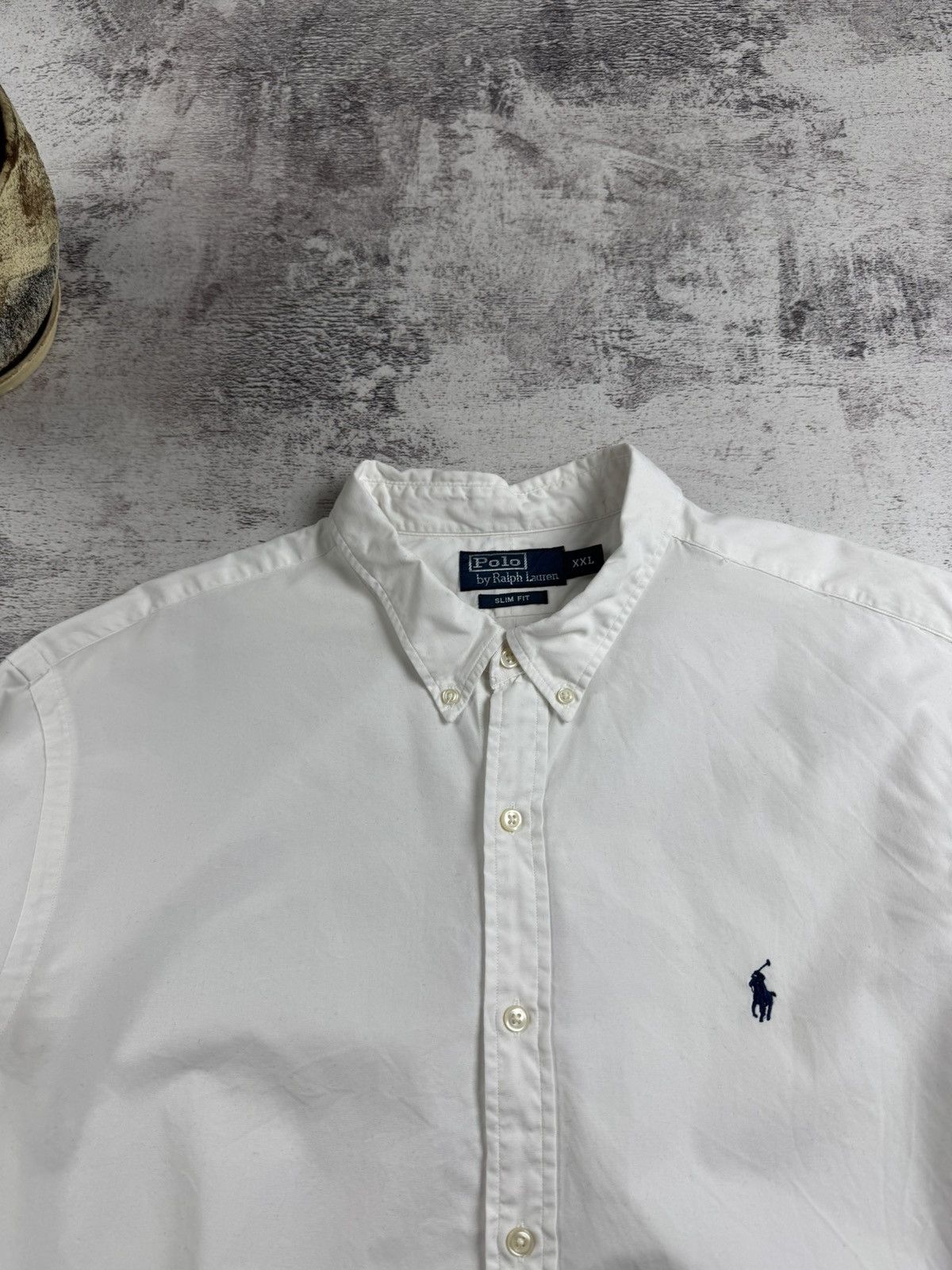 Polo Ralph Lauren Polo Ralph Lauren White XXL Size Button Slim Fit Classic Collar LongSleeve Shirt Size US XXL / EU 58 / 5 - 7 Thumbnail
