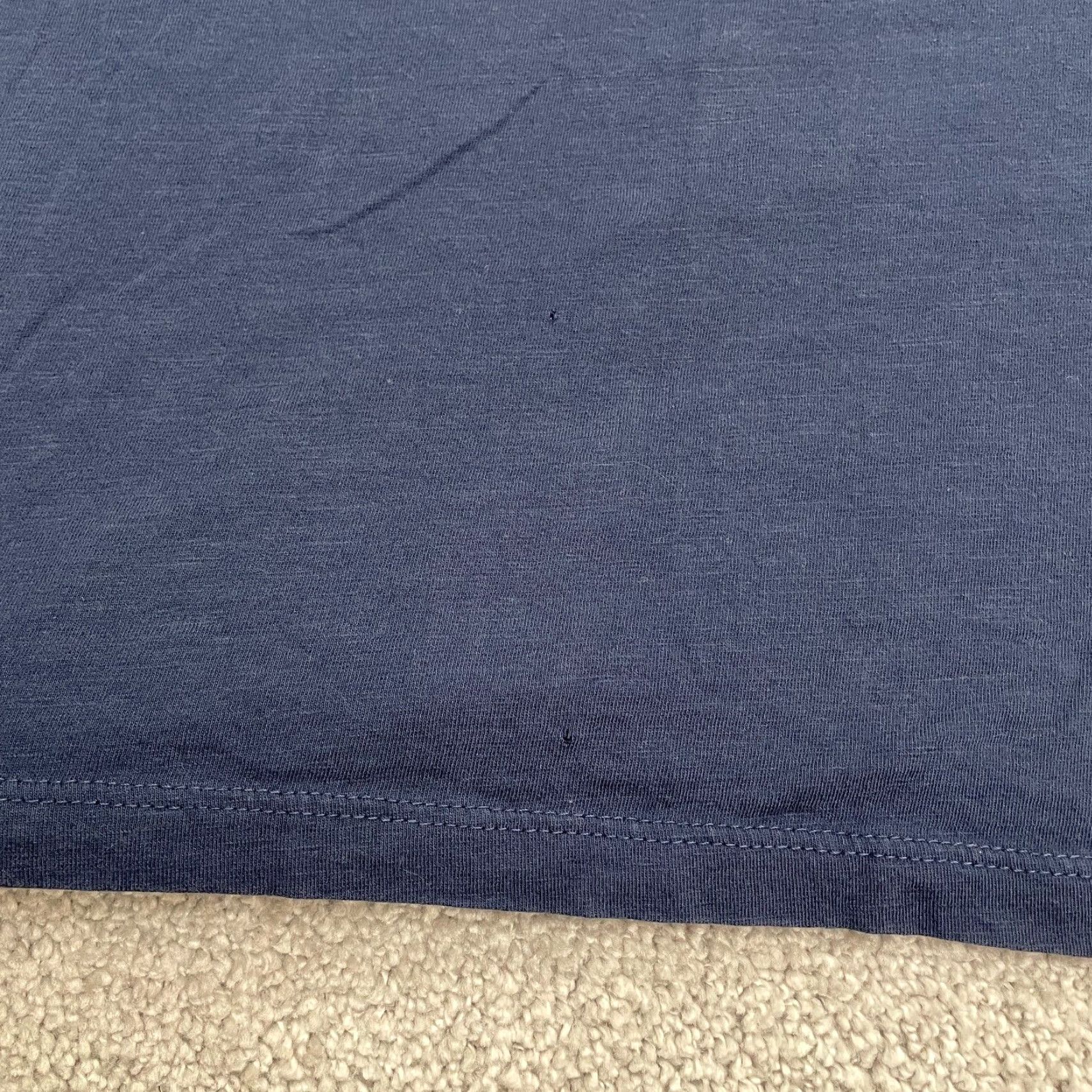 Springfield Springfield Mens Long Sleeve Cotton T-Shirt Navy Blue Crew Neck 90s Vintage Outdoor Casual Size US M / EU 48-50 / 2 - 4 Thumbnail