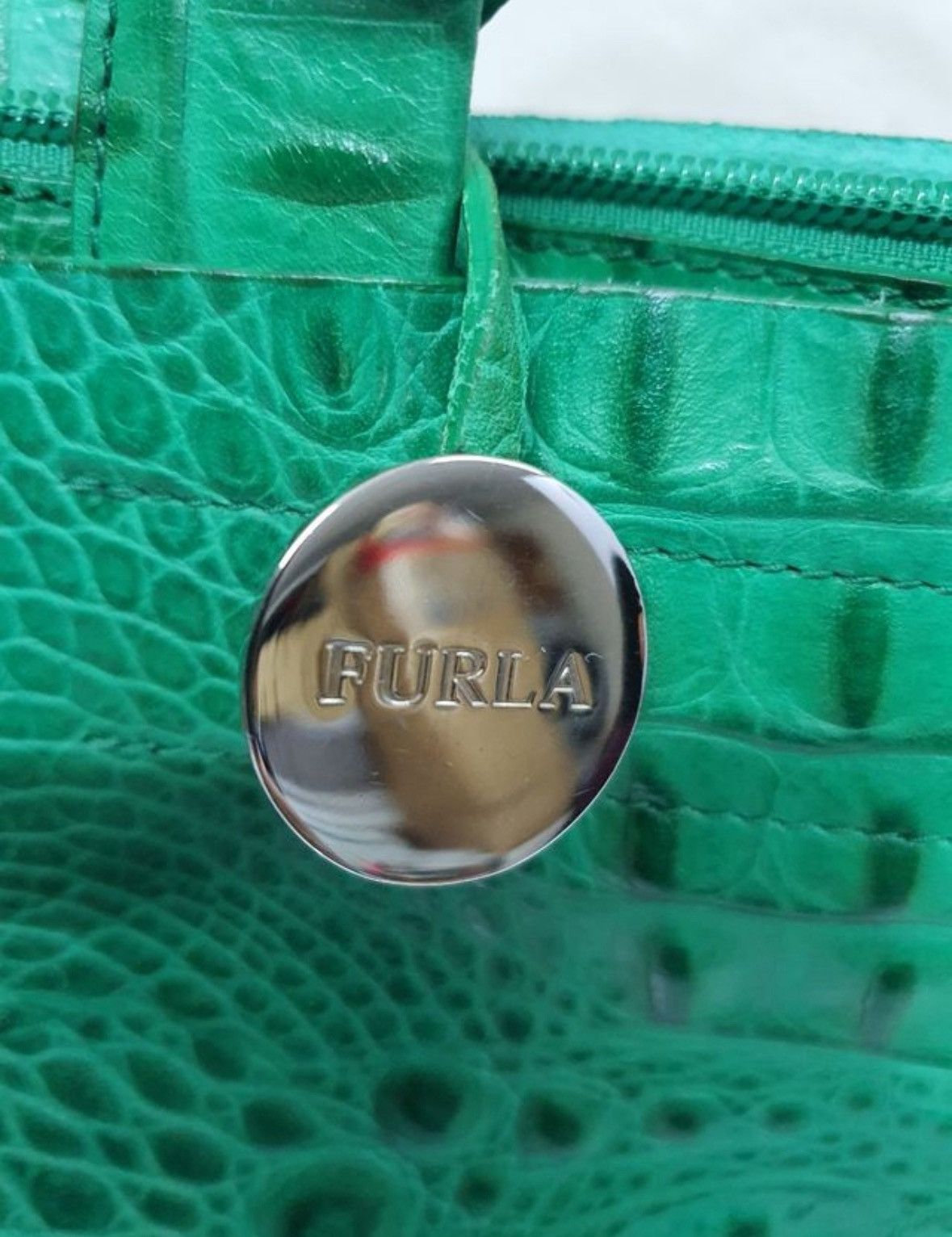 Furla Furla crocodile leather tote bag Size ONE SIZE - 3 Thumbnail