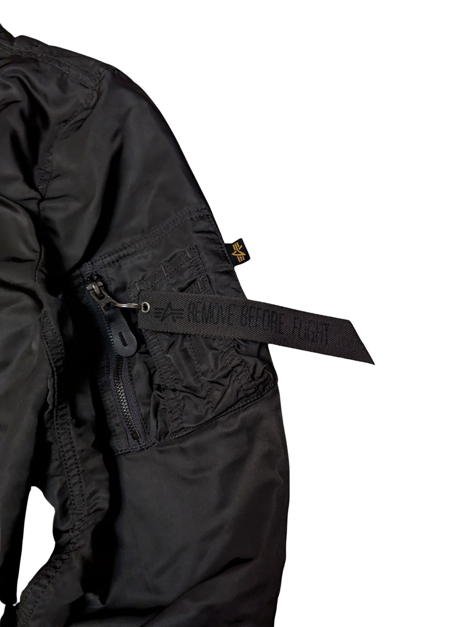 Alpha Industries Alpha Industries MA-1 Nylon Bomber Jacket Size S Size US S / EU 44-46 / 1 - 8 Thumbnail