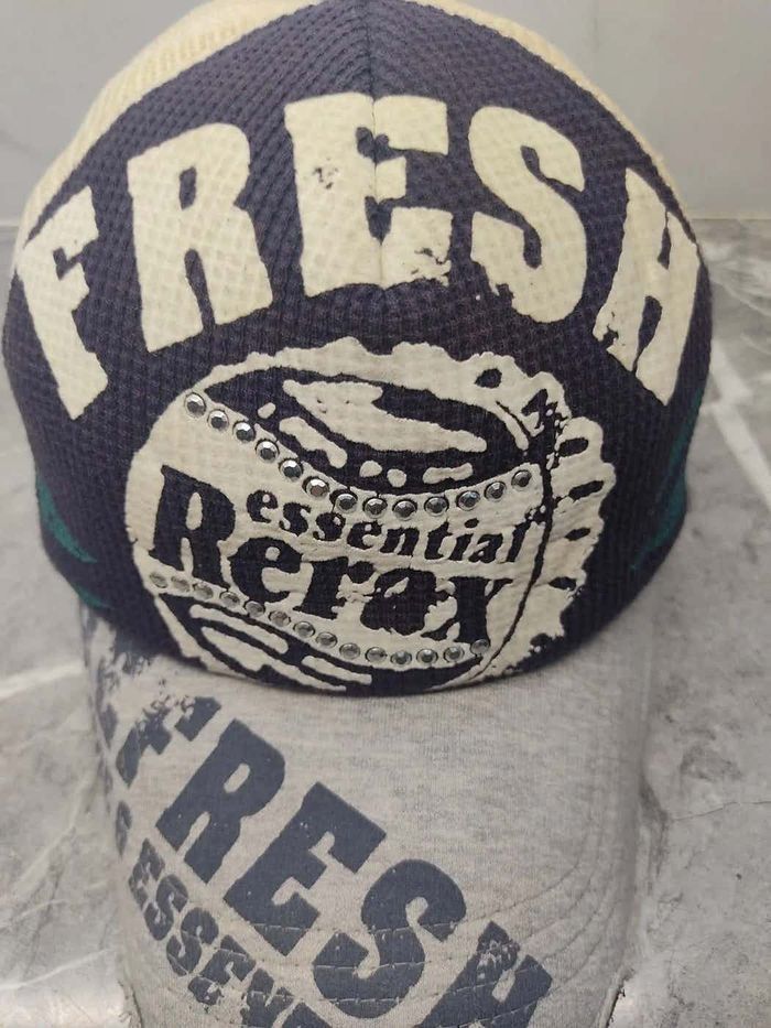 Japanese Brand Vintage Essential Rerax Distressed Style Trucker Hat Cap Size ONE SIZE - 3 Thumbnail