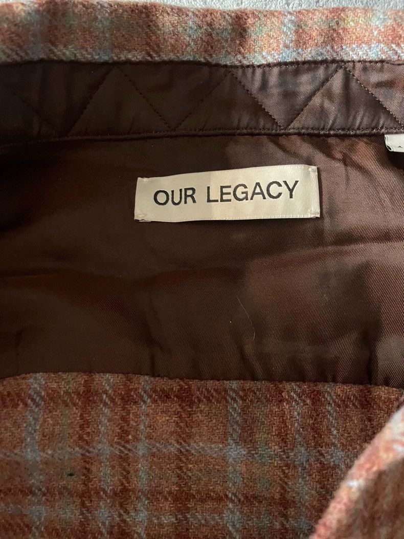 Our Legacy our legacy size XSWool plaid shirt 2502-Nextarrow Size US XS / EU 42 / 0 - 2 Thumbnail