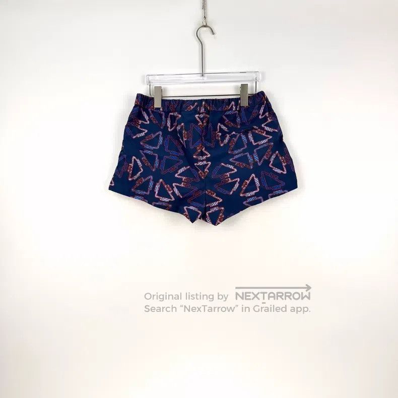Hermes Hermes Blue Full Logo Drawstring Shorts Size 25" / US 0 / IT 36 - 4 Thumbnail