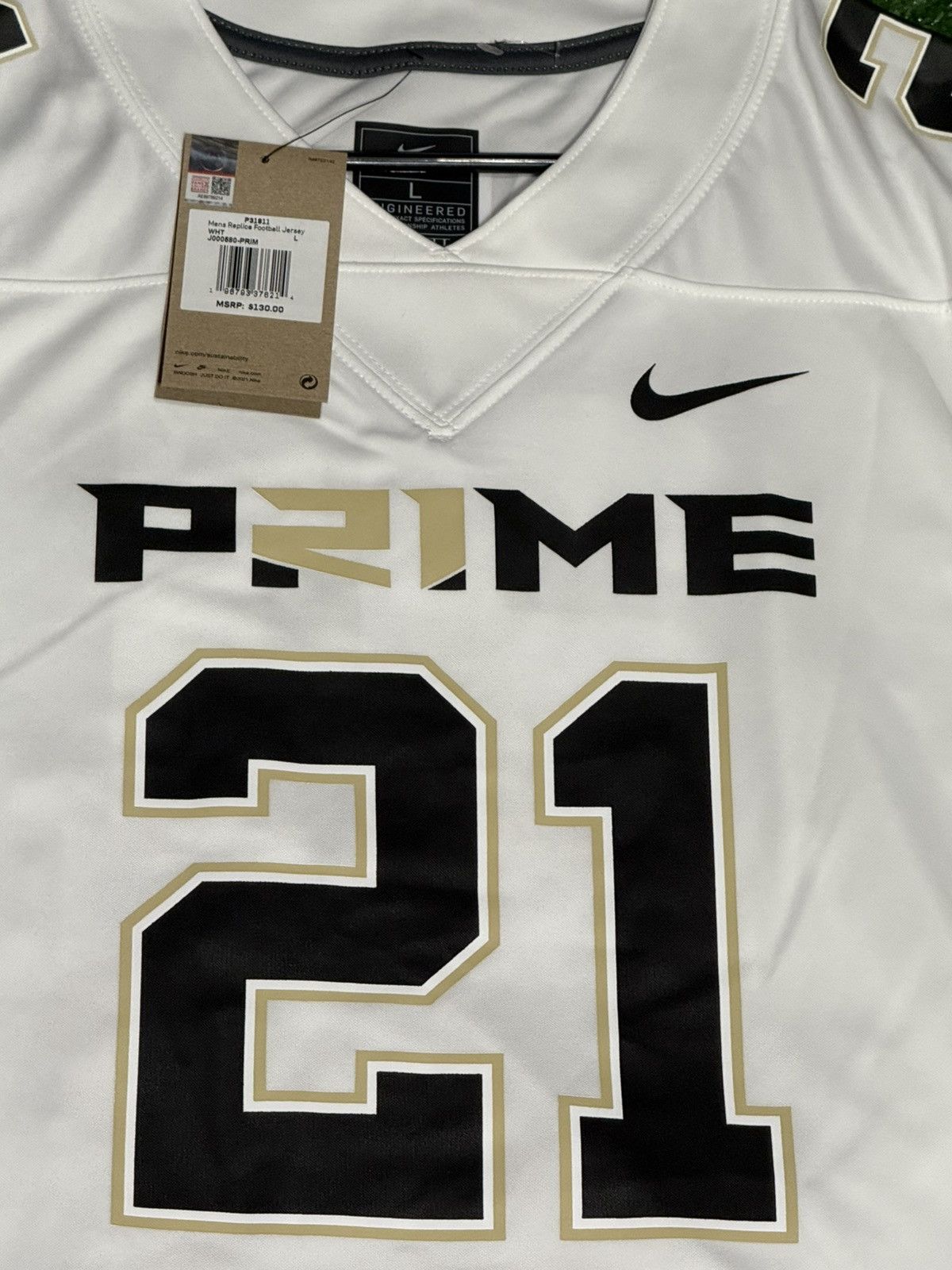 Nike Nike Prime/Sanders jersey Size US L / EU 52-54 / 3 - 3 Thumbnail