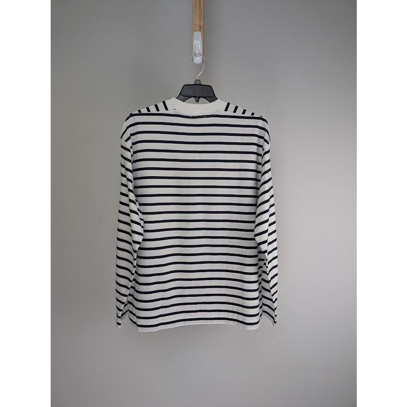 Loro Piana o1rshd1 Men's T-Shirt ML Riomaggiore in Black/White Size US XXL / EU 58 / 5 - 10 Thumbnail