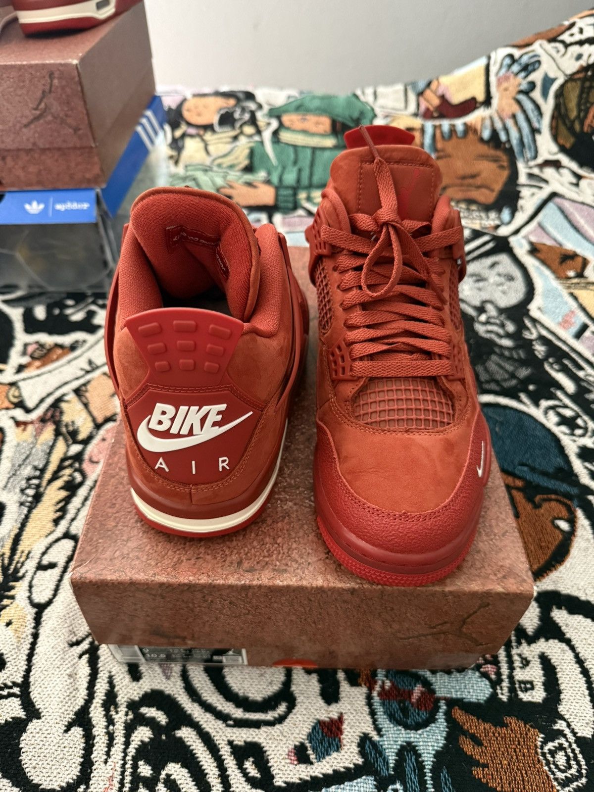 Jordan Brand AJ4 x Nigel Sylvester Brick by Brick Size US 9 / EU 42 - 4 Thumbnail