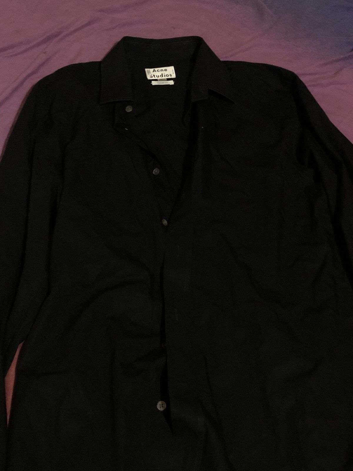 Acne Studios Black Acne Studios Shirt Size US L / EU 52-54 / 3 - 12 Thumbnail