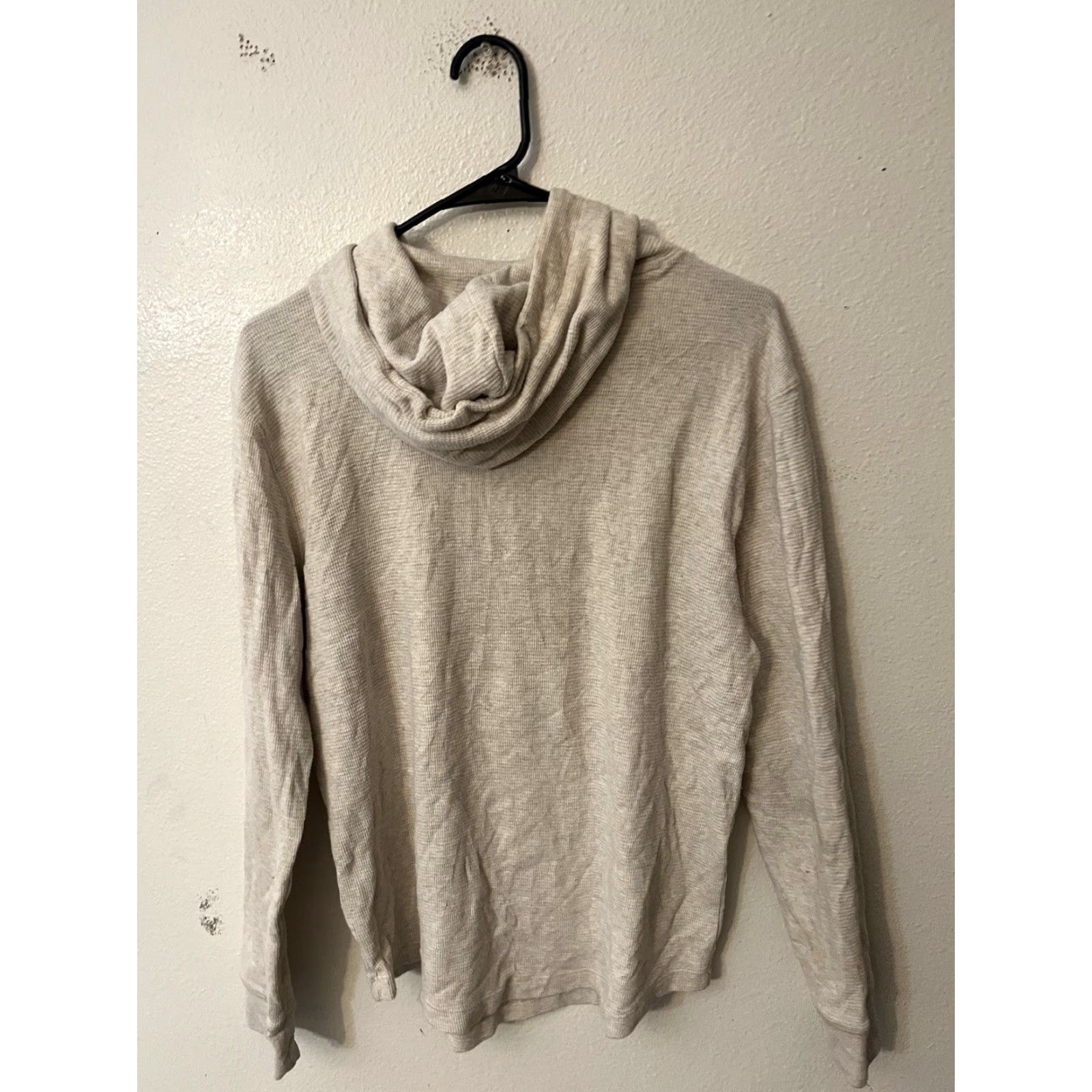 American Eagle Outfitters VINTAGE American Eagle Hoodie Men Small Pullover Long Sleeve Drawstring Beige Casual Clothes Size US S / EU 44-46 / 1 - 2 Thumbnail
