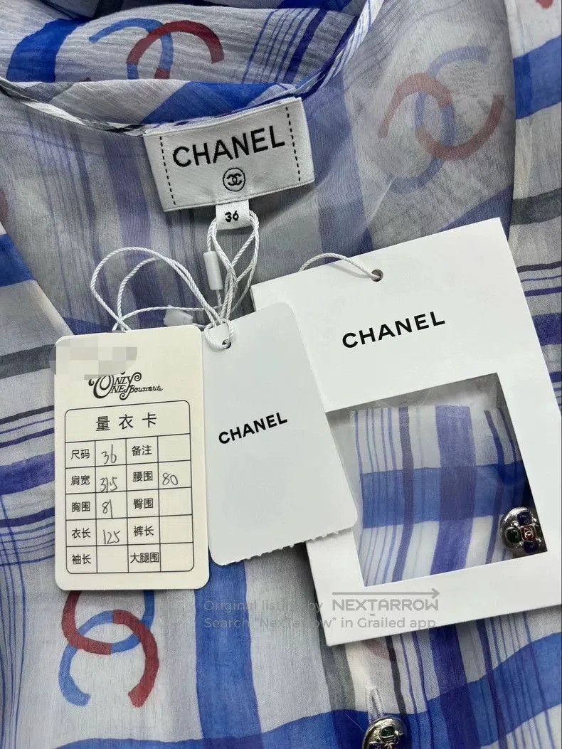 Chanel Chanel 23P silk printed dress Size XS / US 0-2 / IT 36-38 - 3 Thumbnail