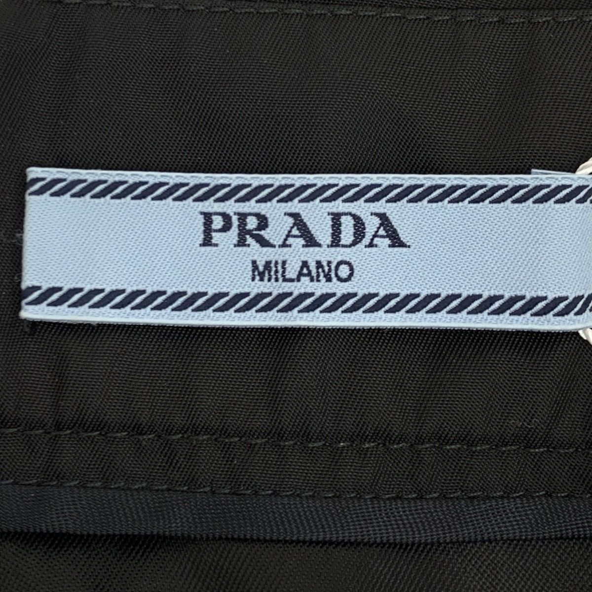 Prada Prada Black Triangle Label Nylon Casual Half Skirt Size 27" / US 4 / IT 40 - 7 Thumbnail