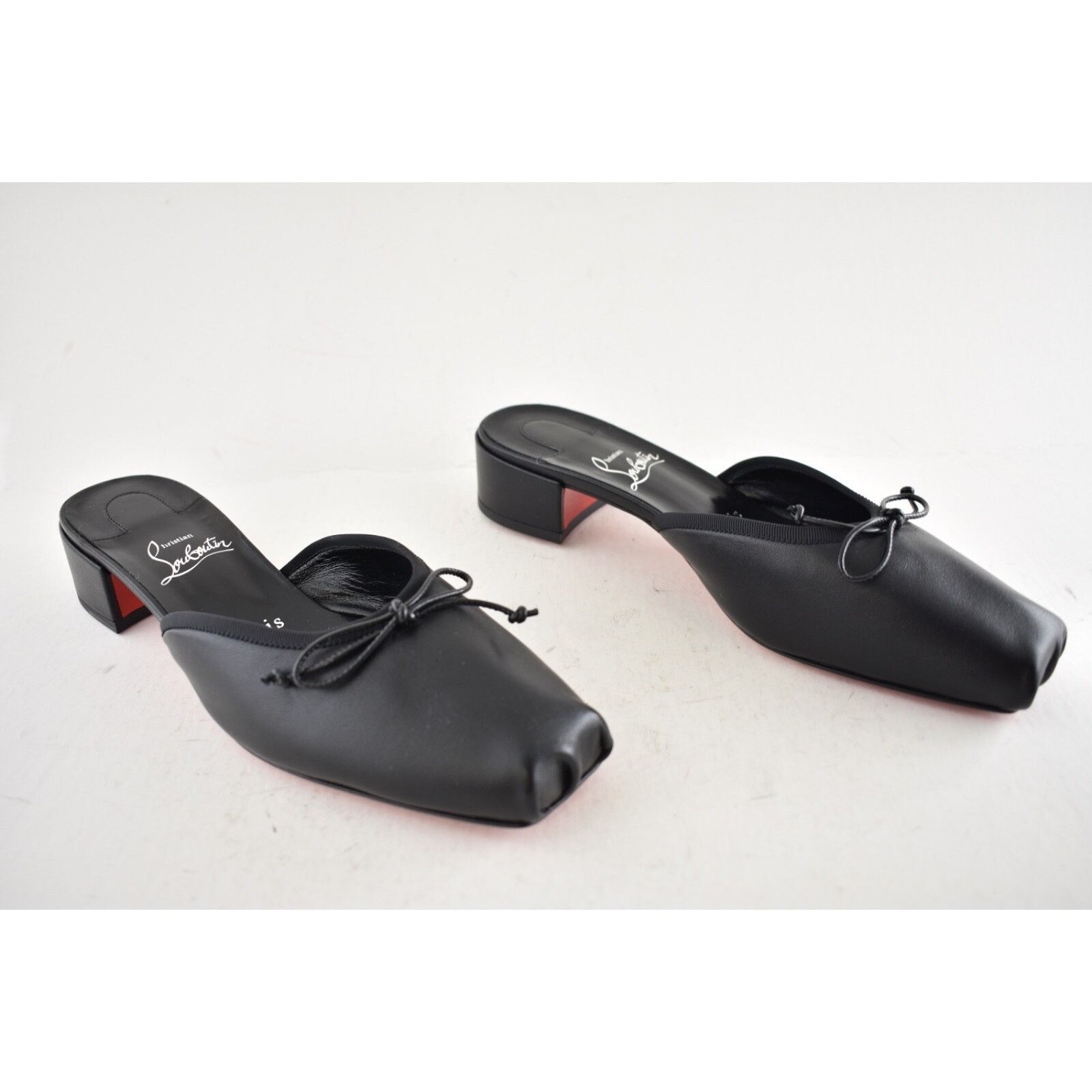Christian Louboutin Christian Louboutin Mimiflirt Black Ballet Ballerina Slide Size US 9 / IT 39 - 4 Thumbnail