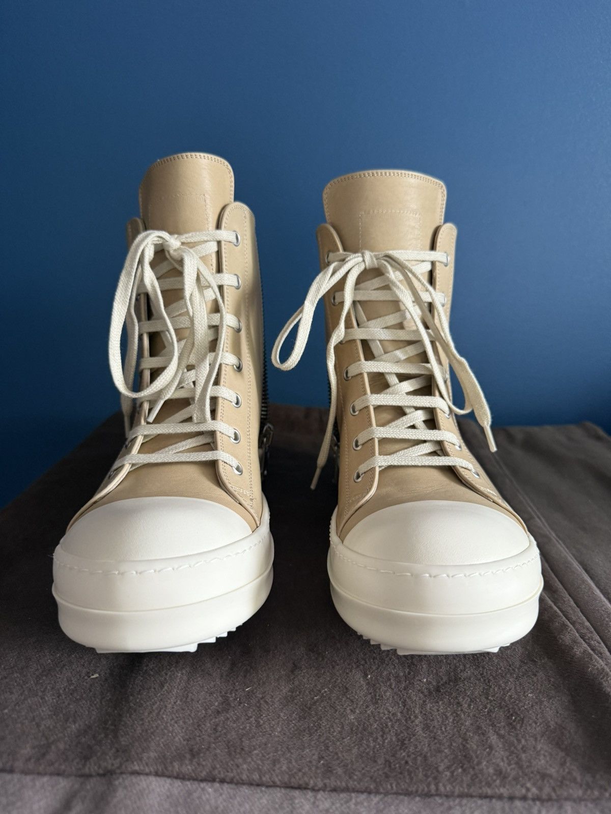 Rick Owens Rick Owens Ramones in Veg Tanned Spalla Size US 9 / EU 42 - 2 Thumbnail