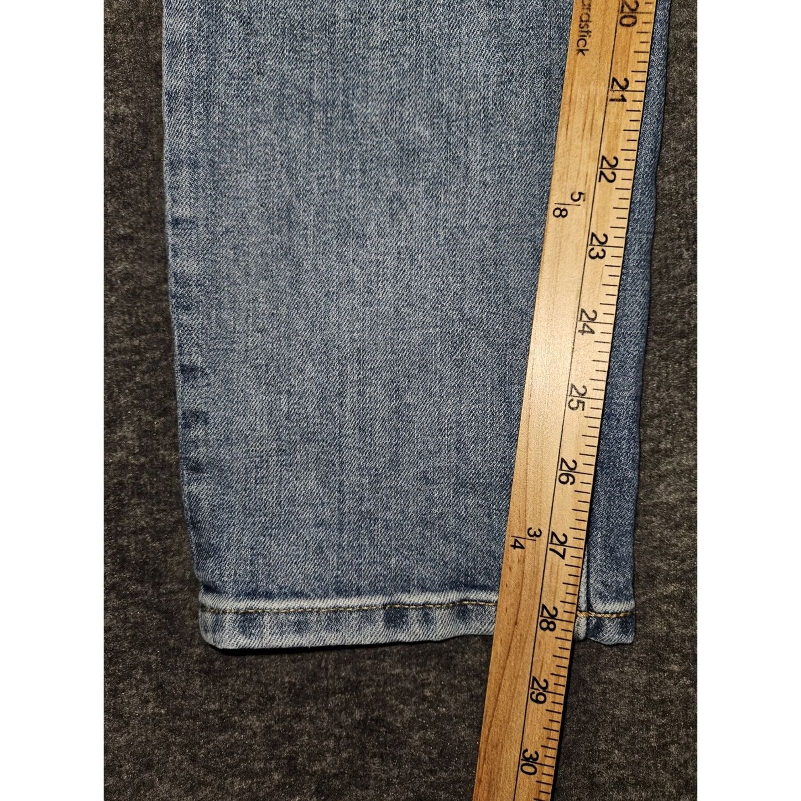 Everlane VINTAGE Everlane Slim Jeans Men's 32x28 32x30 Straight Mid Denim Stretch Blue Cotton Elastane Jeans Men Slim Pockets City Hipster Preppy Modern Size US 32 / EU 48 - 5 Thumbnail