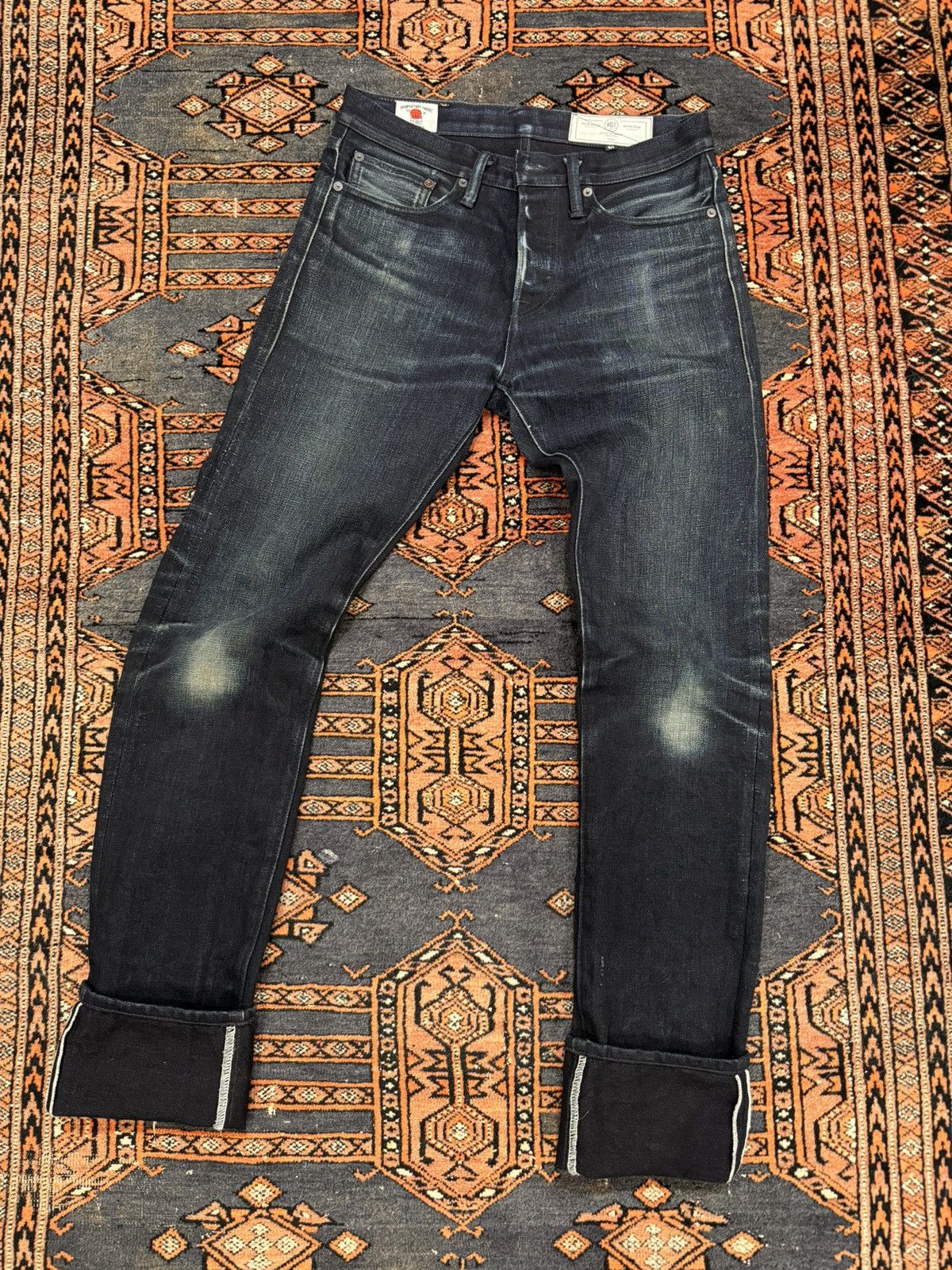 Rogue Territory RGT Double Indigo Slim Straight Size US 30 / EU 46 - 1 Thumbnail