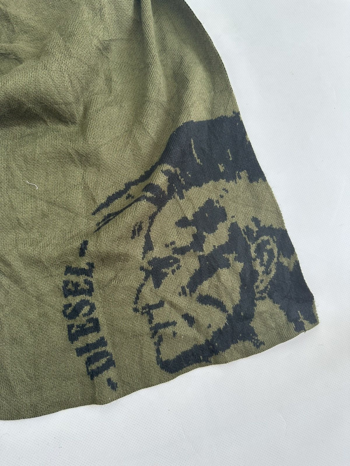Diesel Diesel Scarf with Big Logo Size ONE SIZE - 2 Thumbnail