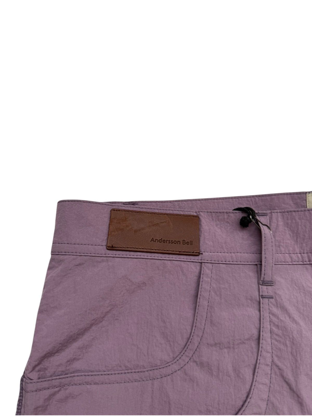 Andersson Bell Pink Crack Nylon Tech Pants Size US 34 / EU 50 - 7 Thumbnail