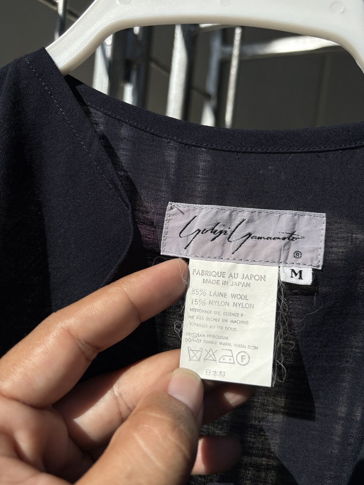 Yohji Yamamoto Yohji Yamamoto 80s cape Size M / US 6-8 / IT 42-44 - 7 Thumbnail