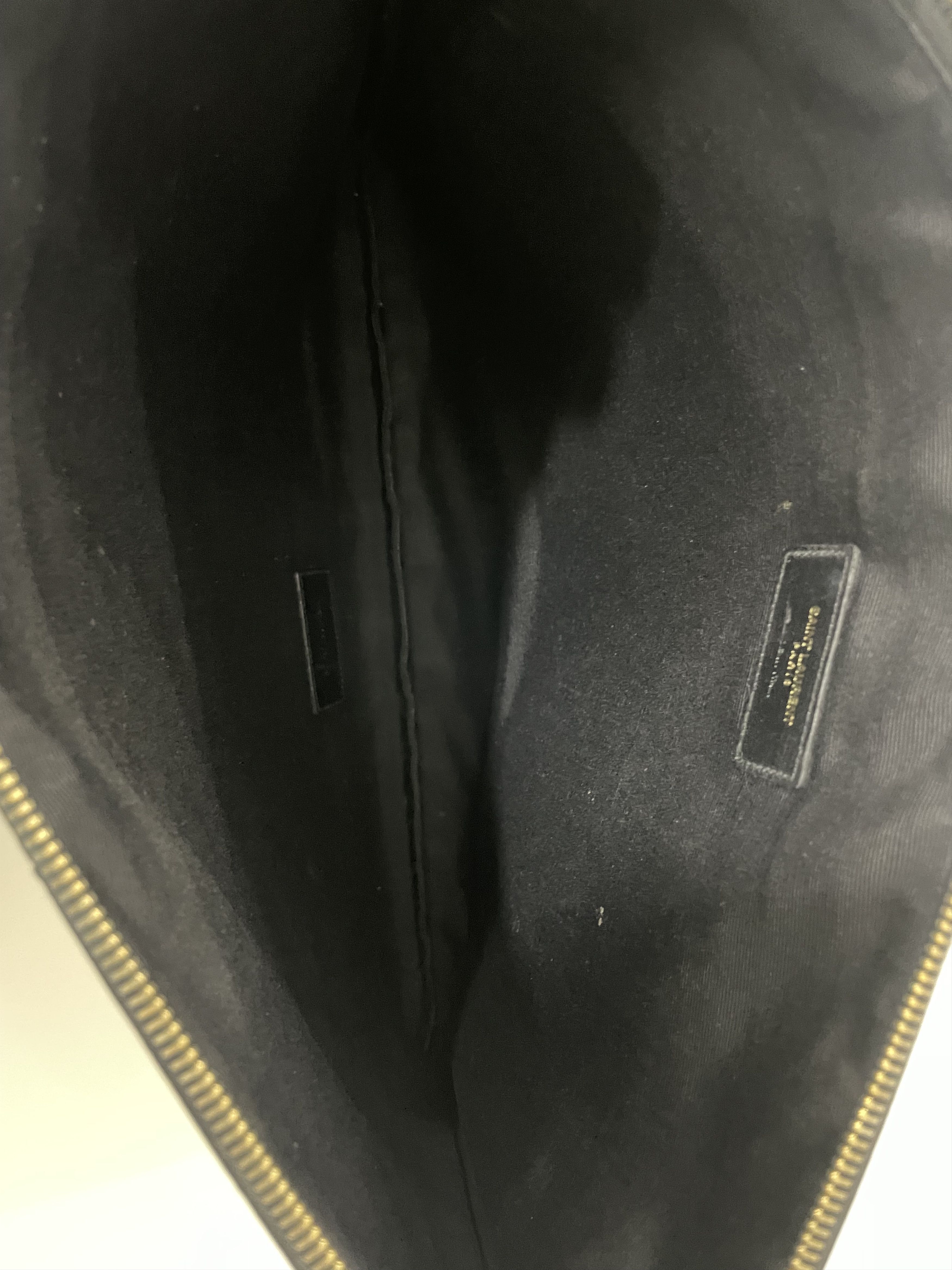 Saint Laurent Paris Saint Laurent Pouch Briefcase, Clutch Bag, Portfolio Large Size ONE SIZE - 8 Thumbnail