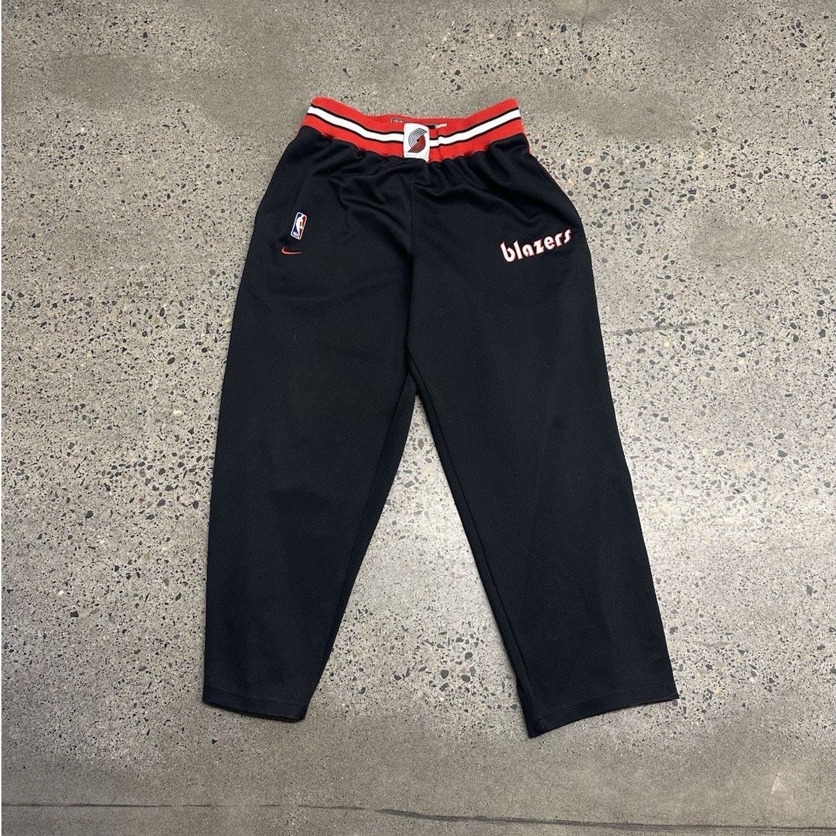 NBA × Nike × Vintage Nike Team Sports NBA Blazers Retro 76 Basketball Pants XL Size US 34 / EU 50 - 1 Thumbnail