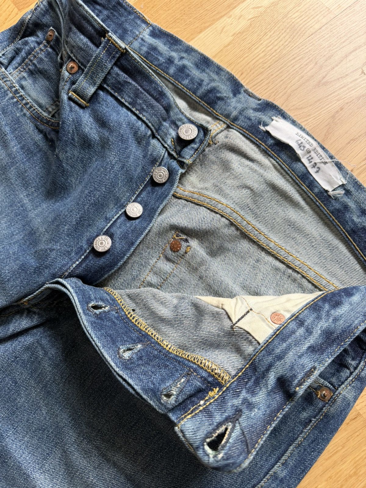 Levi's Vintage Clothing Levis Vintage LVC 501XX Size US 30 / EU 46 - 5 Thumbnail