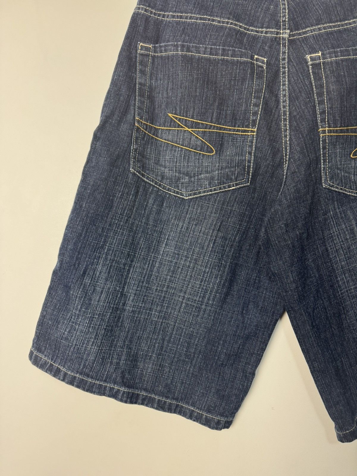 Southpole Vintage Southpole Baggy Denim Shorts Y2K Wide Fit Jorts Size US 32 / EU 48 - 13 Thumbnail